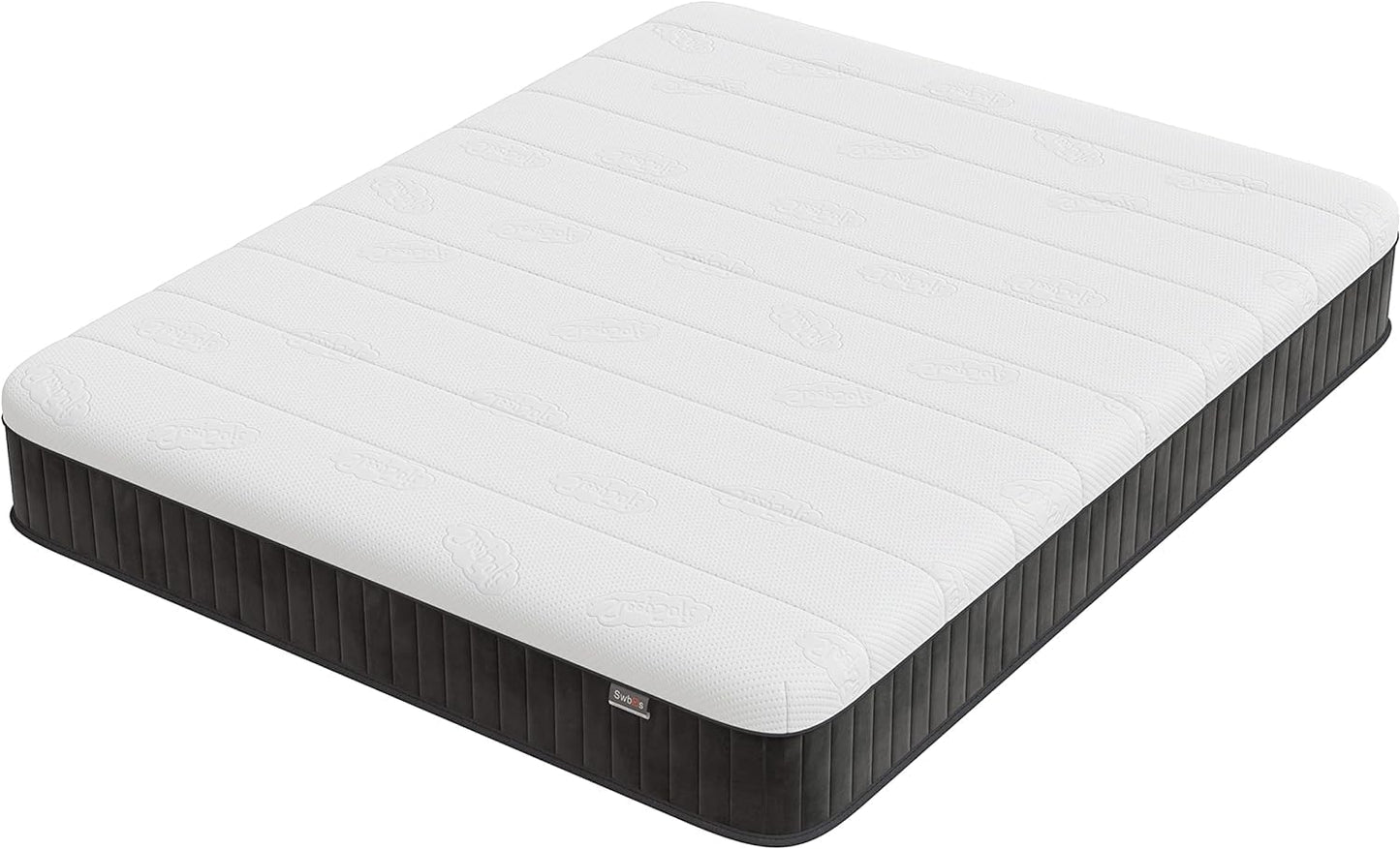 Firm Double Mattress, 12 Inch Memory Foam Full Size Mattress, Full Bed Mattress in a Box,Pressure Relief & Firm Mattress Double Size