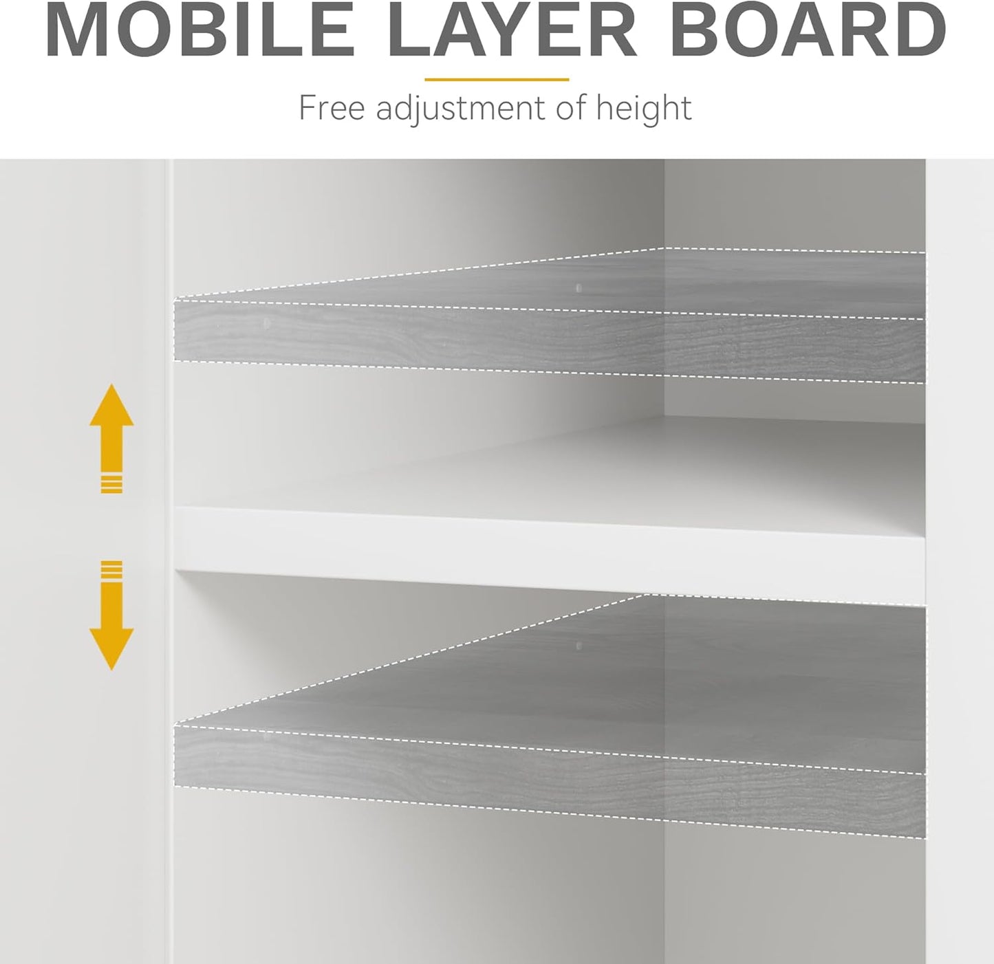 DWVO Farmhouse TV Stand for 75/80 Inches TVs, Entertainment Centers Furniture 30" Tall, TV Consoles with Storage Drawers & Power Outlet, Rustic TV Stands for Living Room, White