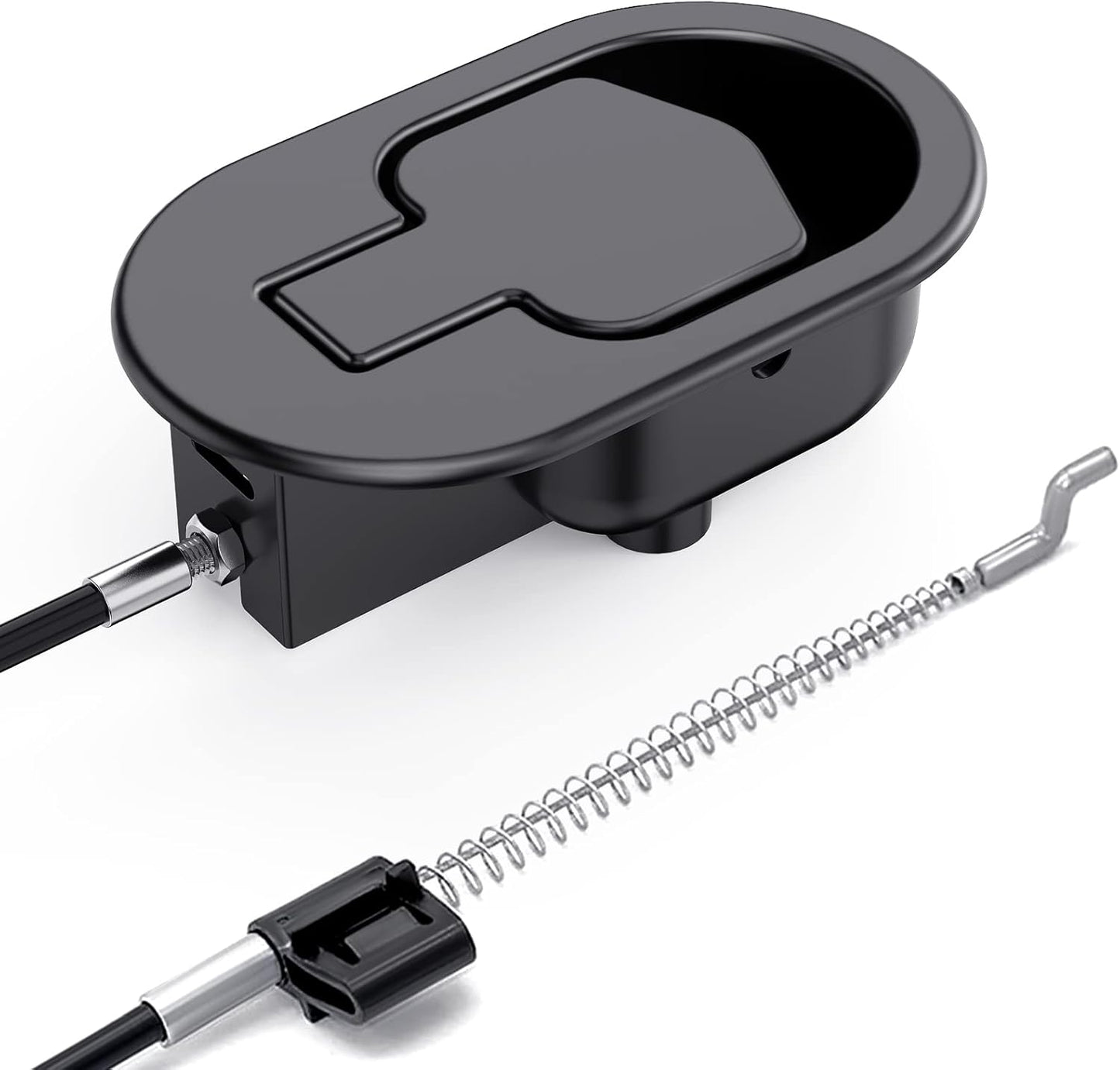 Recliner Replacement Parts(1 Sets), Recliner Cable Replacement Parts with Metal Release Pull Handle fits Ashley and Most Recliner Sofa, Exposed Cable Length 5.12Inch