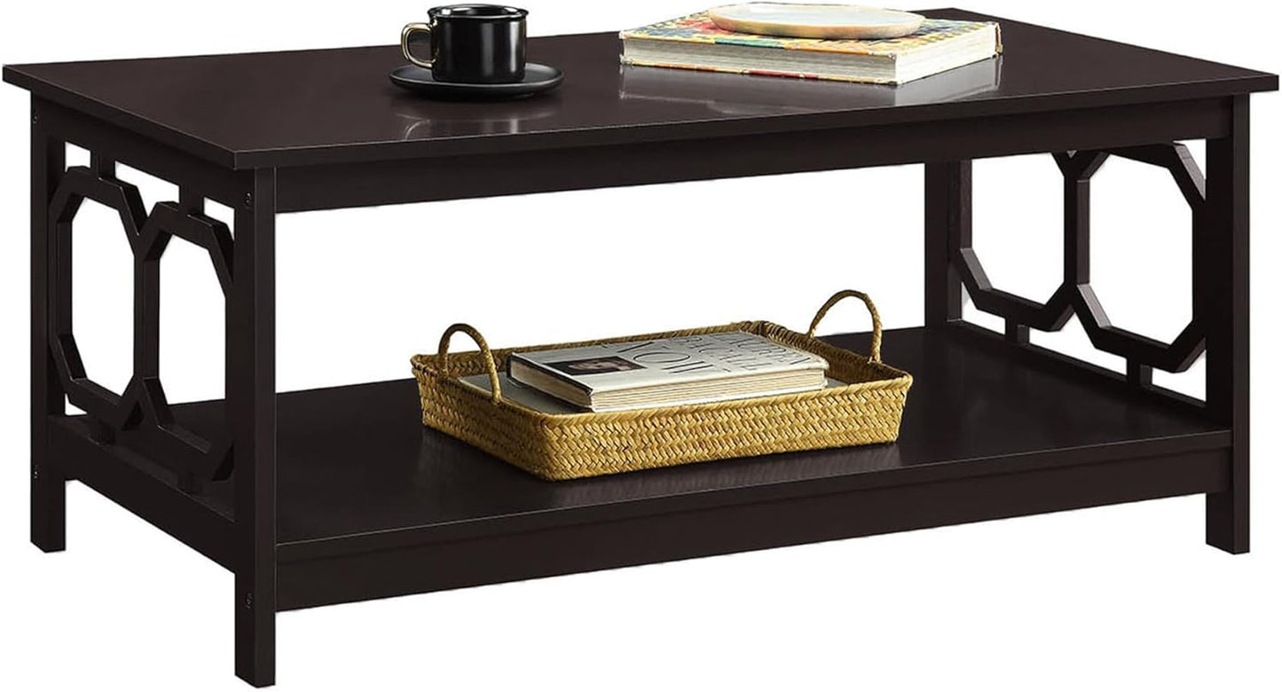 Convenience Concepts Omega Coffee Table, Espresso