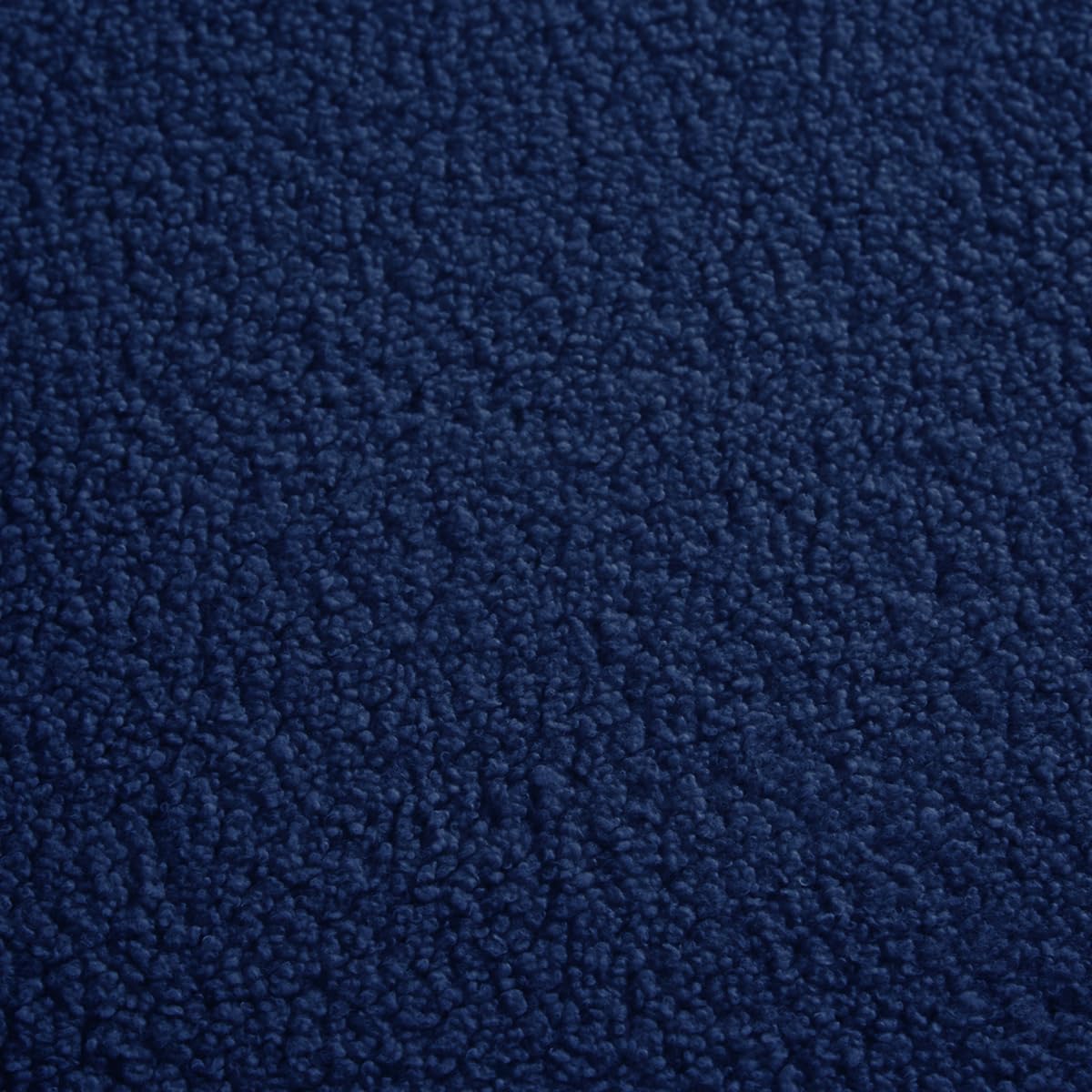 24KF Large Square Couch Ottoman for Living Room, Upholstered Teddy Fabric Padded Cushion Ottoman Table,Large Foot Rest,5088-Teddy Navy