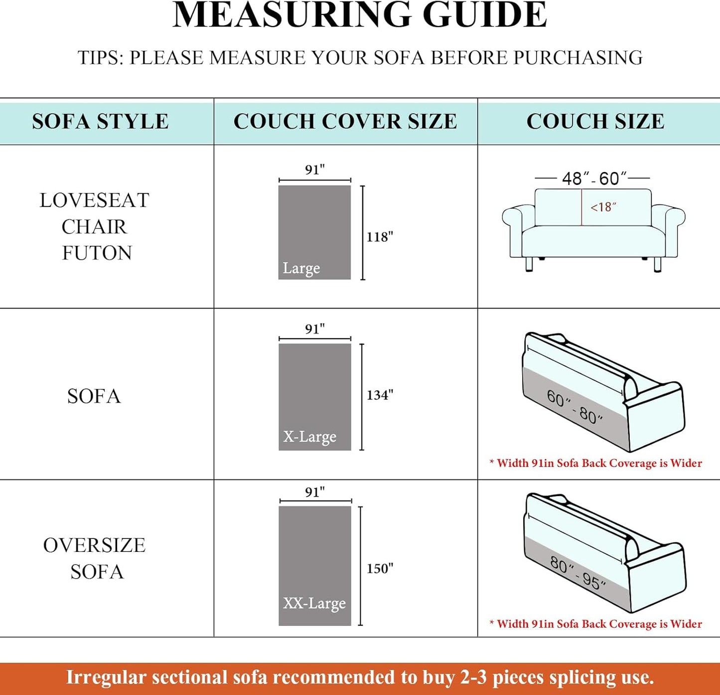 STACYPIK Soft Dark Gray Couch Cover for Pets, Herringbone Jacquard Sofa Covers for 2 Cushion Couch,Skin-Friendly Washable Sofa Covers for Loveseat, Non Slip Sectional Sofa Blanket Cover-91X118IN