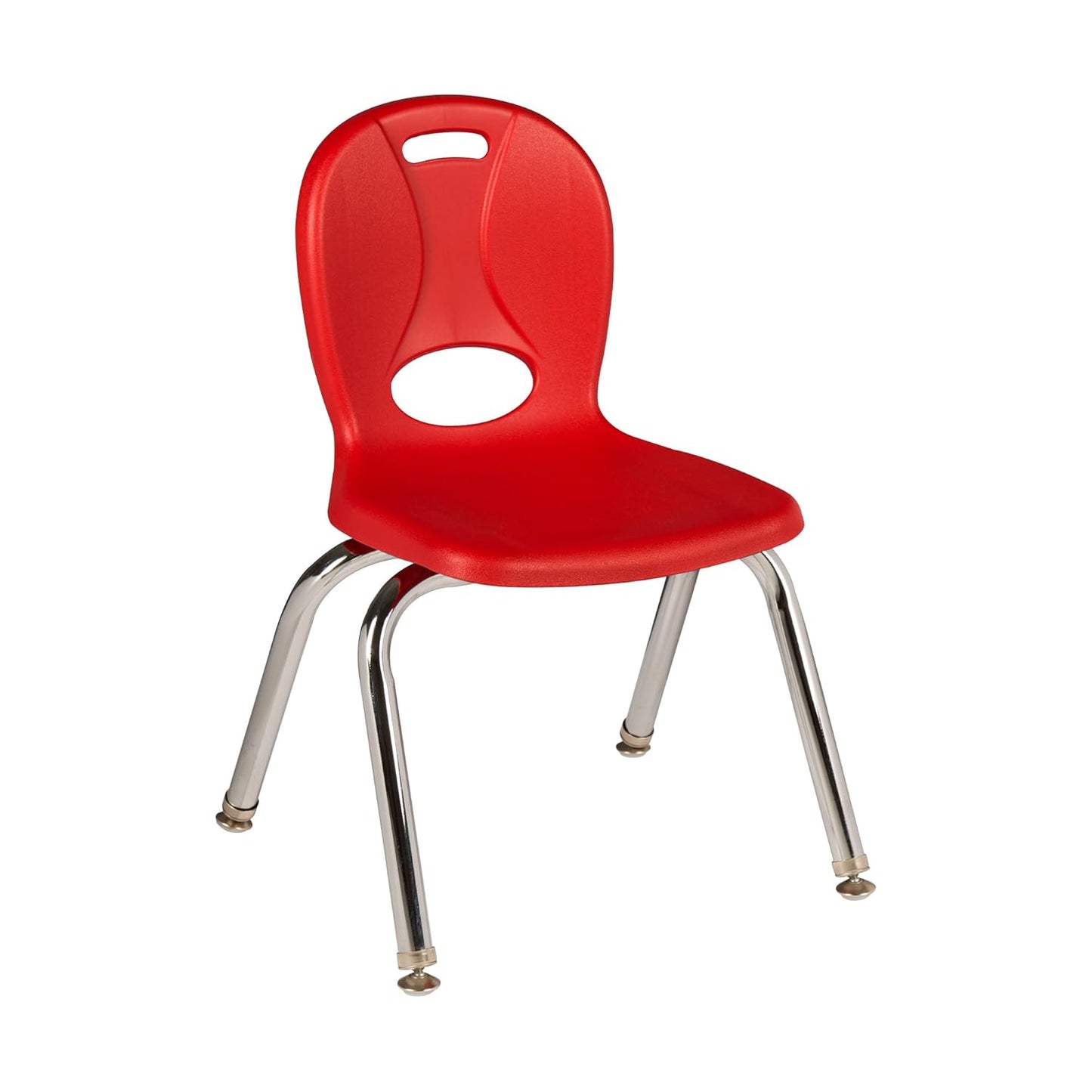 Learniture LNT-110-CSW-AS Structure Series Preschool Chairs, Red, green, Yellow, Blue (Pack of 4)