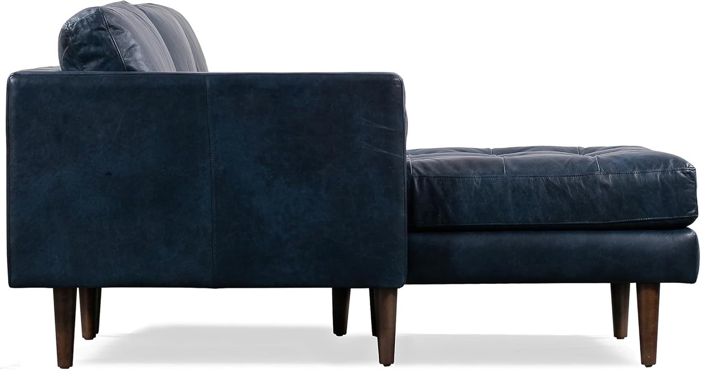 POLY & BARK Napa Furniture, 104.5 inches, Midnight Blue