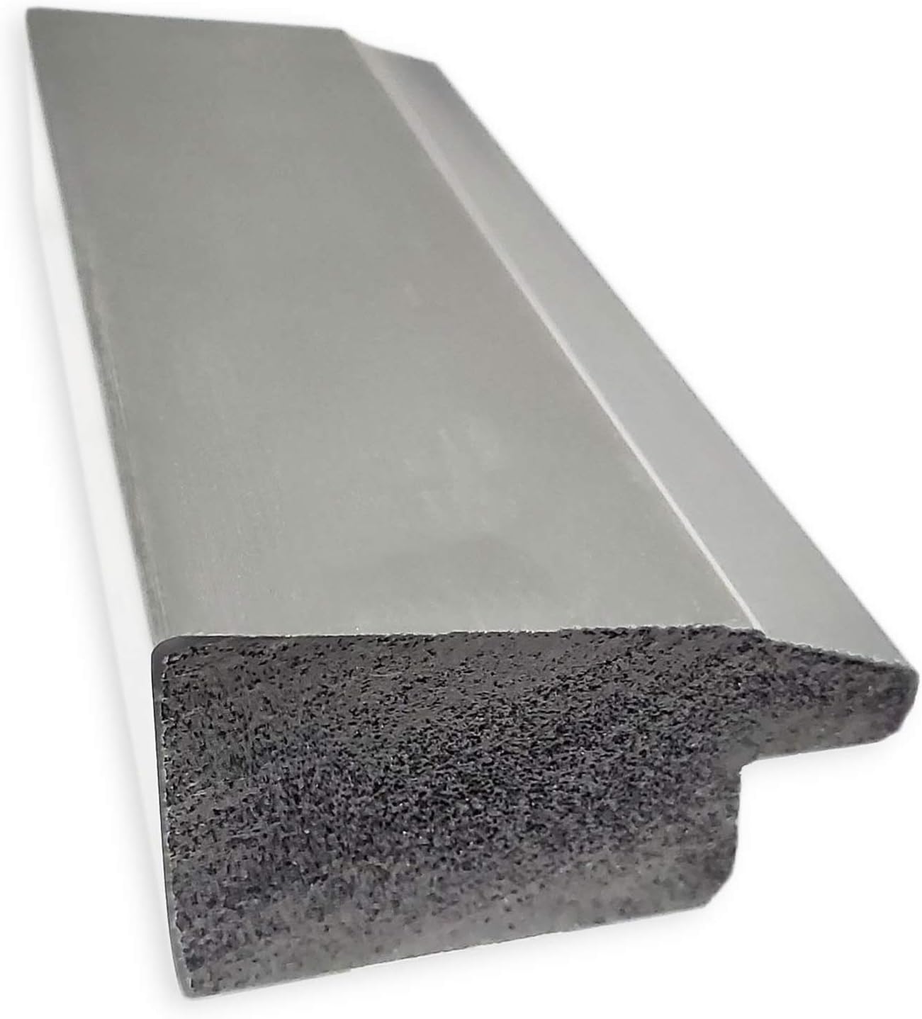 Amanti Art Silver Bathroom Mirror for Over Sink, 23x19 Vista Brushed Nickel Narrow Rectangle Vanity Mirror, Small Casual Frame, Hangs Horizonally and Vertically, Bathroom Wall Decor, Beveled Edge