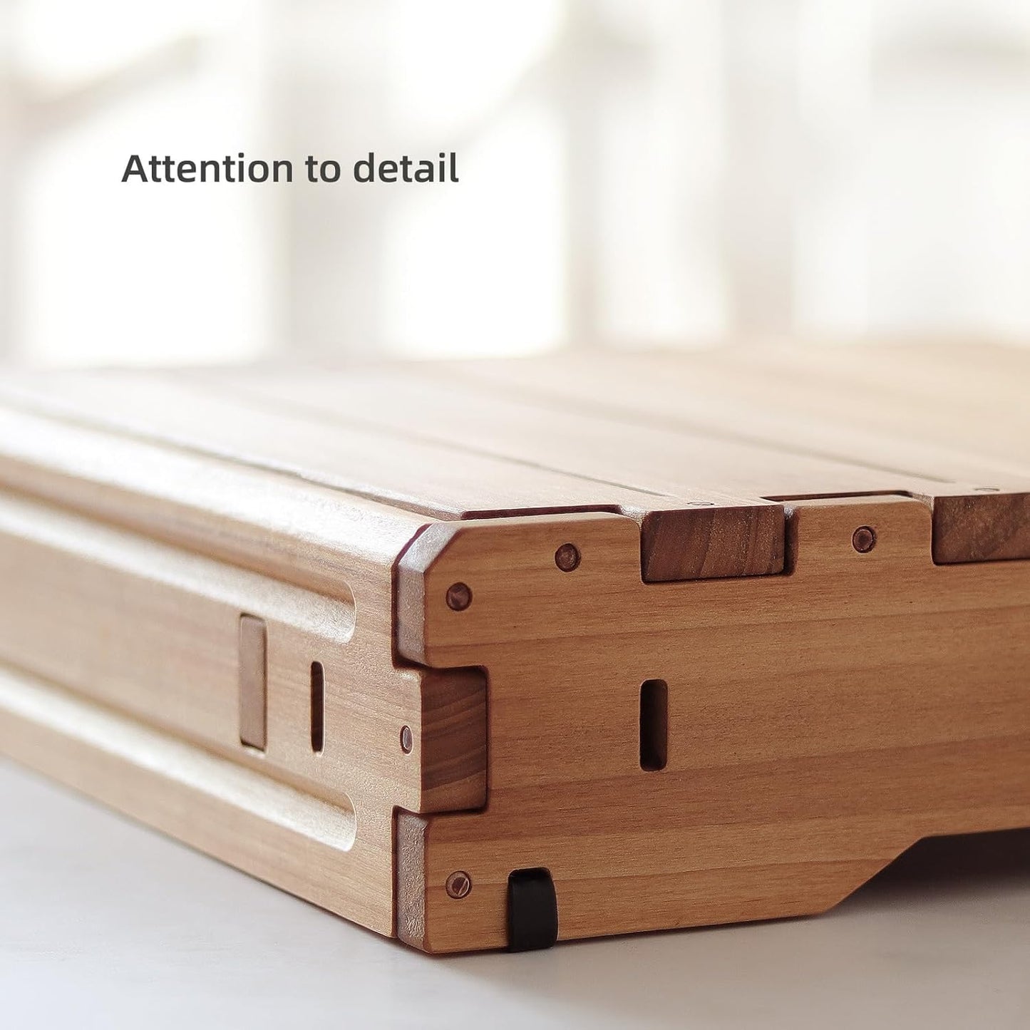 Wooden Platform 3.7" Height.One Step Stool Larger 31.5" for Adults&Senior. Carbonization Porch Step,Stair Assist Indoor&Outdoor,Bedside Foot Stepper,Mobility Stepping.for Handicap,Elderly,Kids