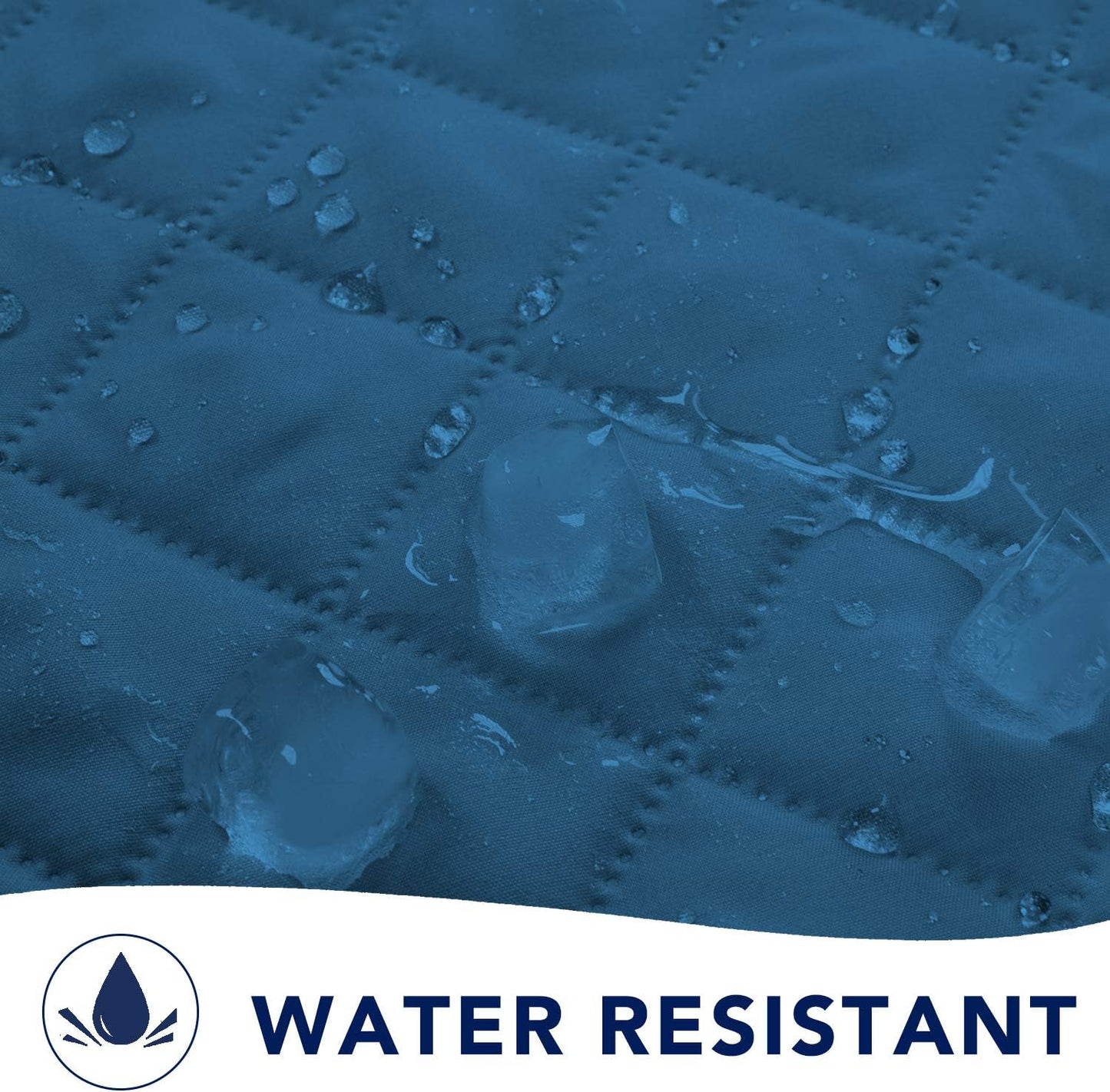 PureFit Reversible Sofa Couch Cover Water Resistant Couch Covers for 3 Cushion, Washable Furniture Cover with Non-Slip Foam and Adjustable Strap for Dogs, Pets (Oversized Sofa, Peacock Blue/Ivory)