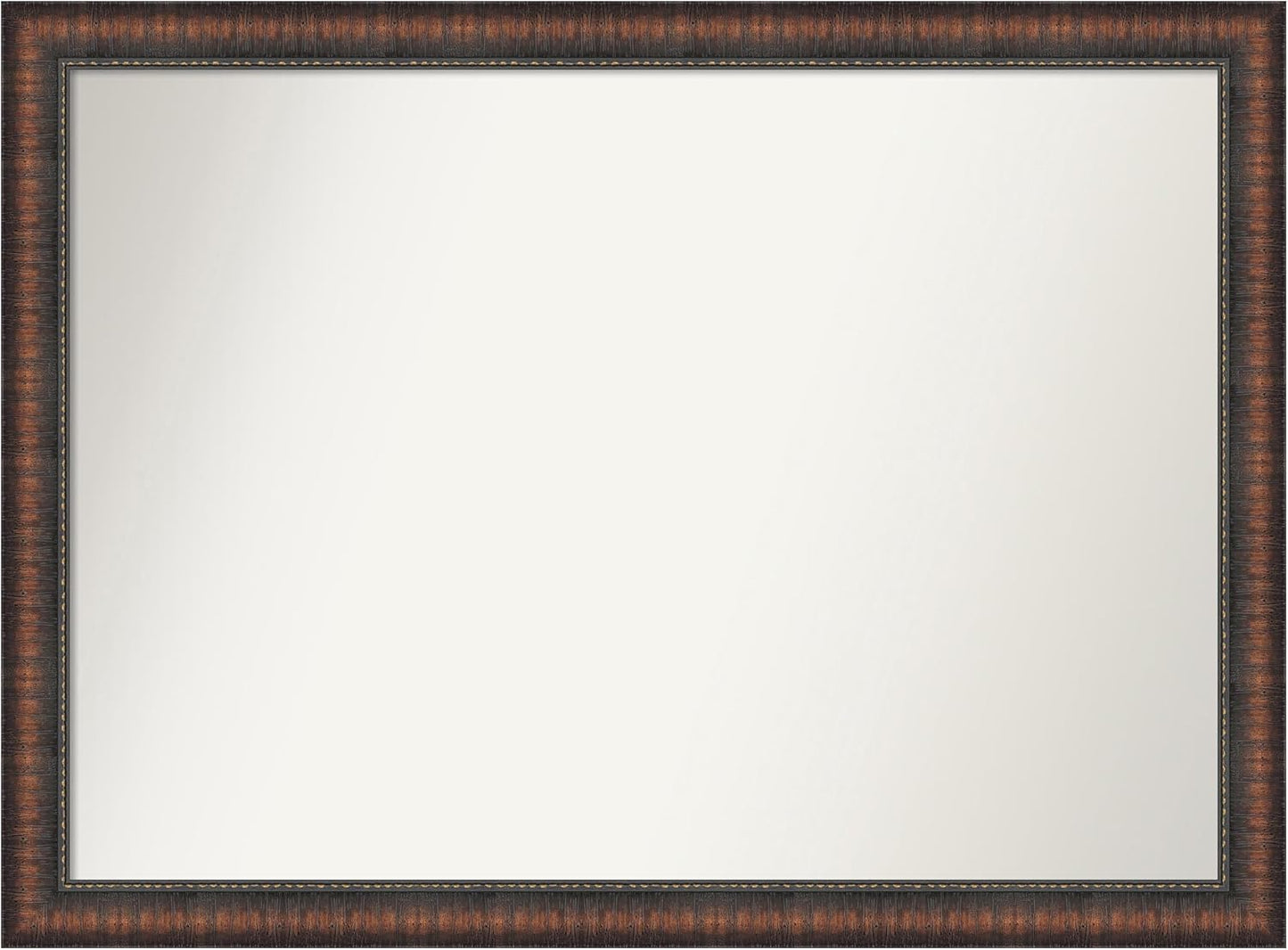 Amanti Art White Bathroom Mirror for Over Sink, 30x41 Cabinet White Narrow Rectangle Vanity Mirror, X-Large Modern Frame, Hangs Horizonally and Vertically, Bathroom Wall Decor, Non-Beveled Edge