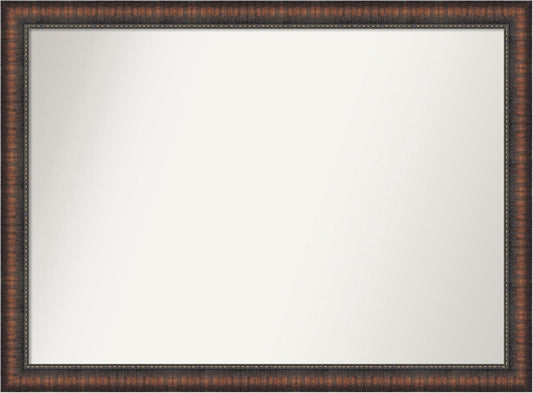 Amanti Art White Bathroom Mirror for Over Sink, 30x41 Cabinet White Narrow Rectangle Vanity Mirror, X-Large Modern Frame, Hangs Horizonally and Vertically, Bathroom Wall Decor, Non-Beveled Edge