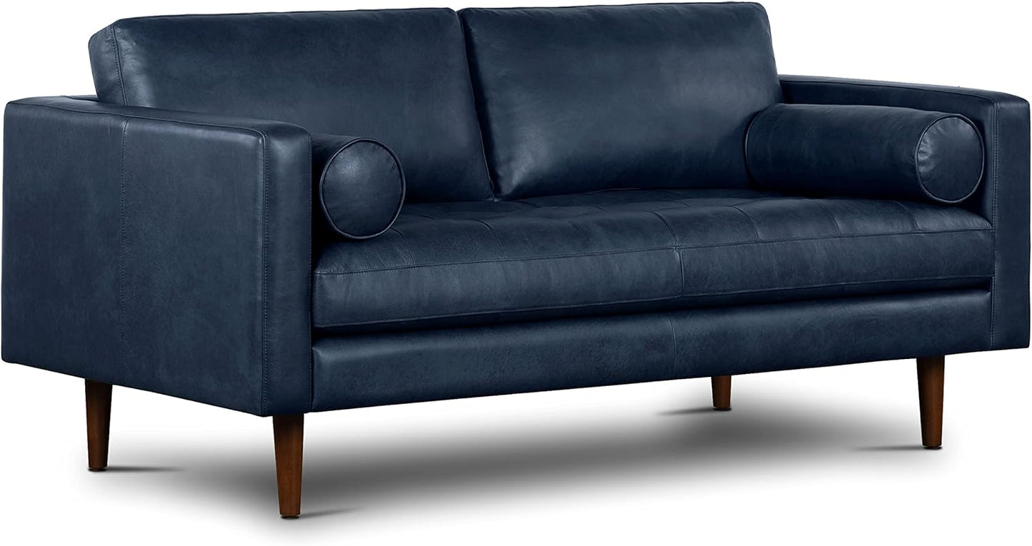 POLY & BARK Napa Furniture, 72 inches, Midnight Blue
