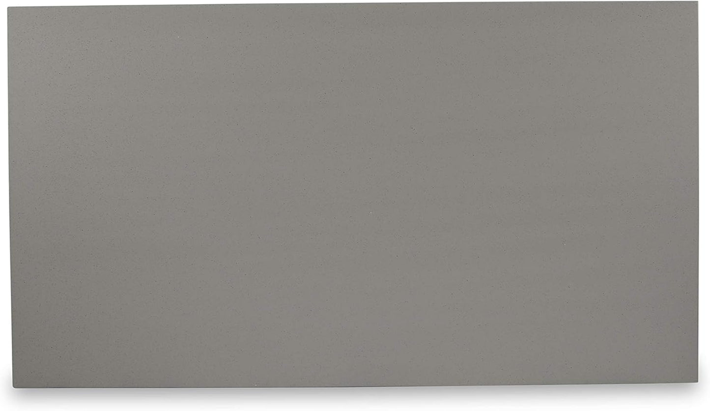 East West Furniture V697EL635-5 5 Piece Modern Dining Table Set Includes a Rectangle Wooden Table with V-Legs and 4 Doeskin Linen Fabric Parsons Dining Chairs, 40x72 Inch, Multi-Color