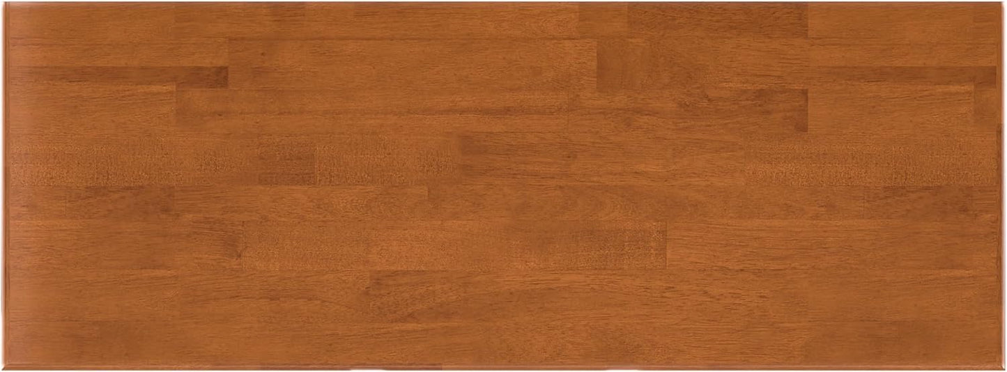 SIMPLIHOME Draper Bookcase - 58 inch Tall 9-Cube Solid Hardwood Cube Organizer with Drawers in Teak Brown, Mid-Century Storage for Living Room, Entryway or Bedroom with Cubbies and Angled Legs