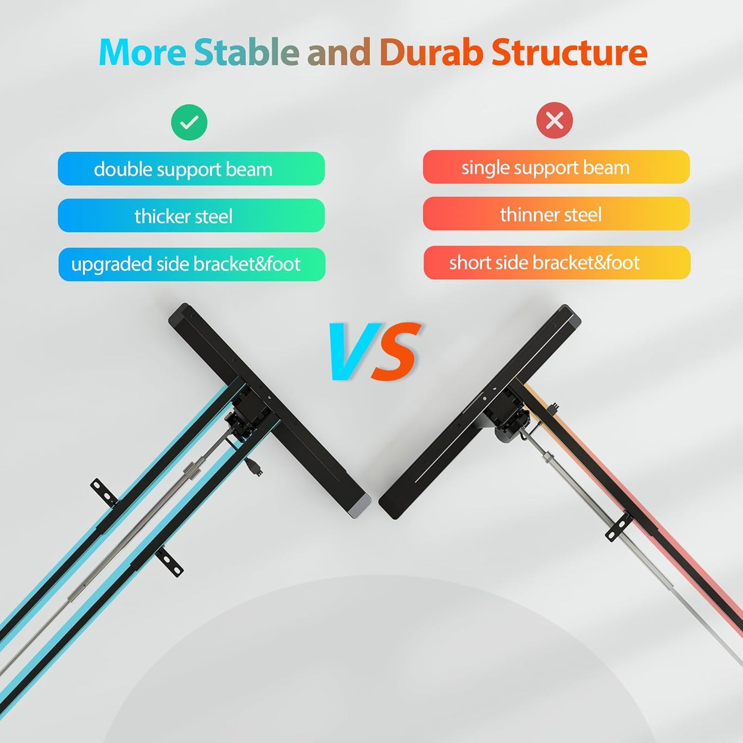 Agilestic Electric Standing Desk, L-Shaped 59 Inches Height Adjustable Desk, Sit and Stand up for Work Office Home, Ergonomic Rising Computer Table for Home Office with Splice Board, Rustic Brown