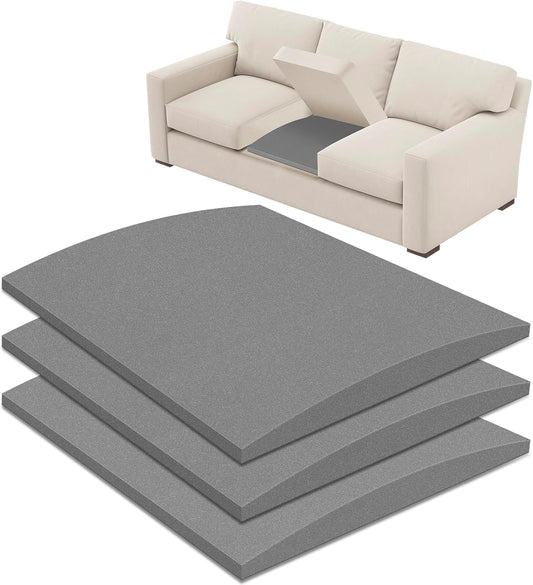 Couch Supports for Sagging Cushions Couch Supporter for Under The Cushions High Density Foam 24 “X 20” Furniture Seat Sagging Repair Set of 3