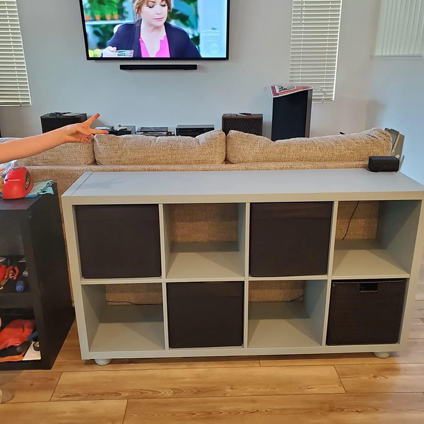 Set of 4 Unfinished Bun Feet Furniture feet 2inches Solid Short Hardwood Round Ottoman Couch Sofa Legs Cabinet Ottoman DIY Wood Furniture Legs