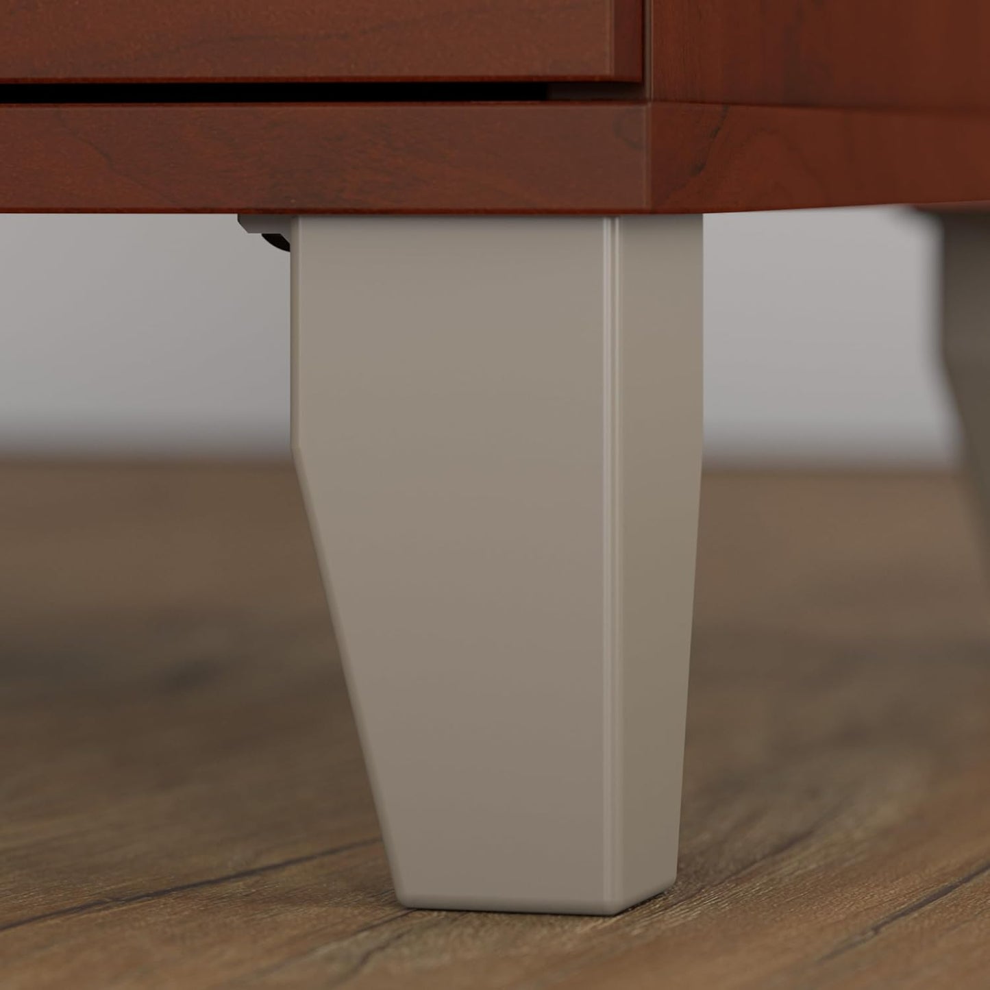 Bush Furniture WC81765 Bookcase, Bookshelf, Large Book Living Room, Home Office, or Entryway, Tall 5 Shelf, Hansen Cherry