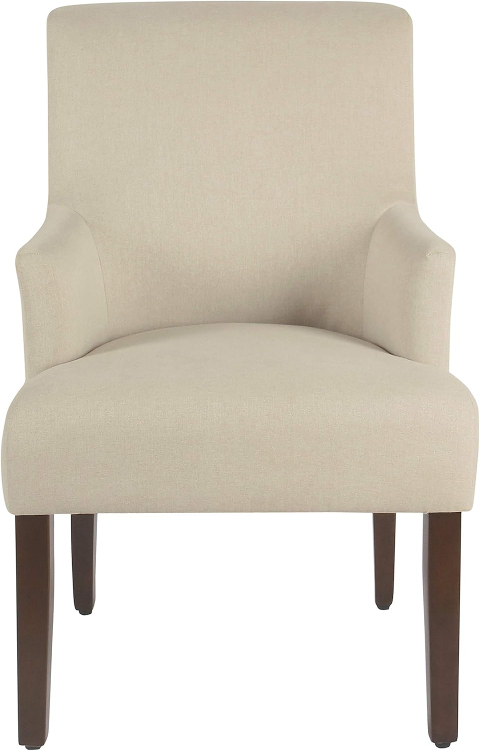 HomePop Home Decor | Upholstered Anywhere Dining Chair | Accent Chairs for Living Room & Bedroom | Decorative Home Furniture (Cream)