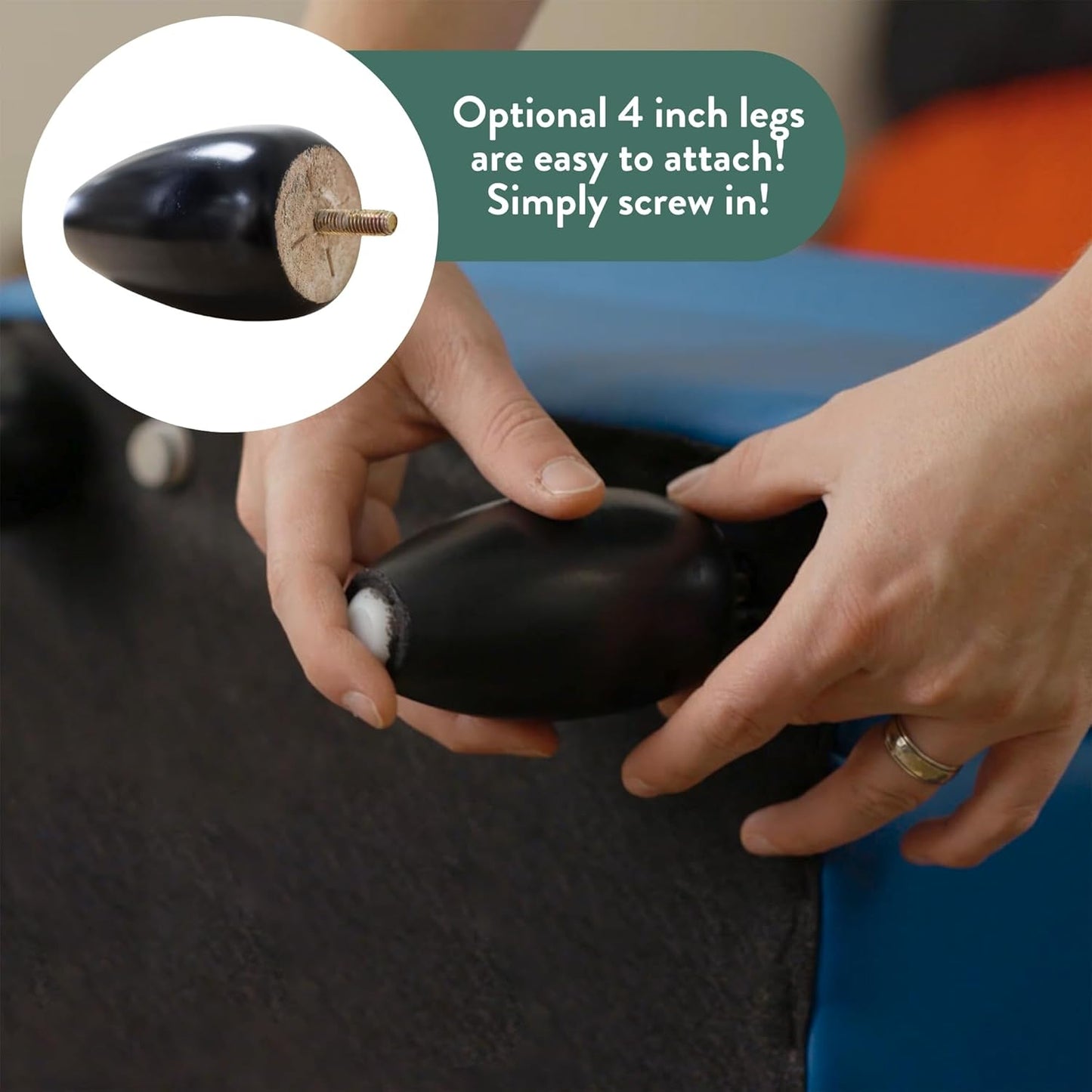 Children's Factory As We Grow Toddler Sofa, Flexible Seating for Daycare or Preschool, Kids Reading Couch, Playroom Furniture, Deep Water