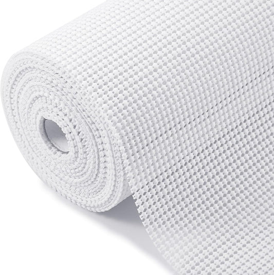 iwtmm Drawer Shelf and Cabinet Liners Non-Adhesive Extra Strong Grip - Keep Items in Place for Kitchen, Bathroom, Office & Wardrobe, Heavy Duty Anti-Slip Liners for Cabinets, Cupboards, Drawers