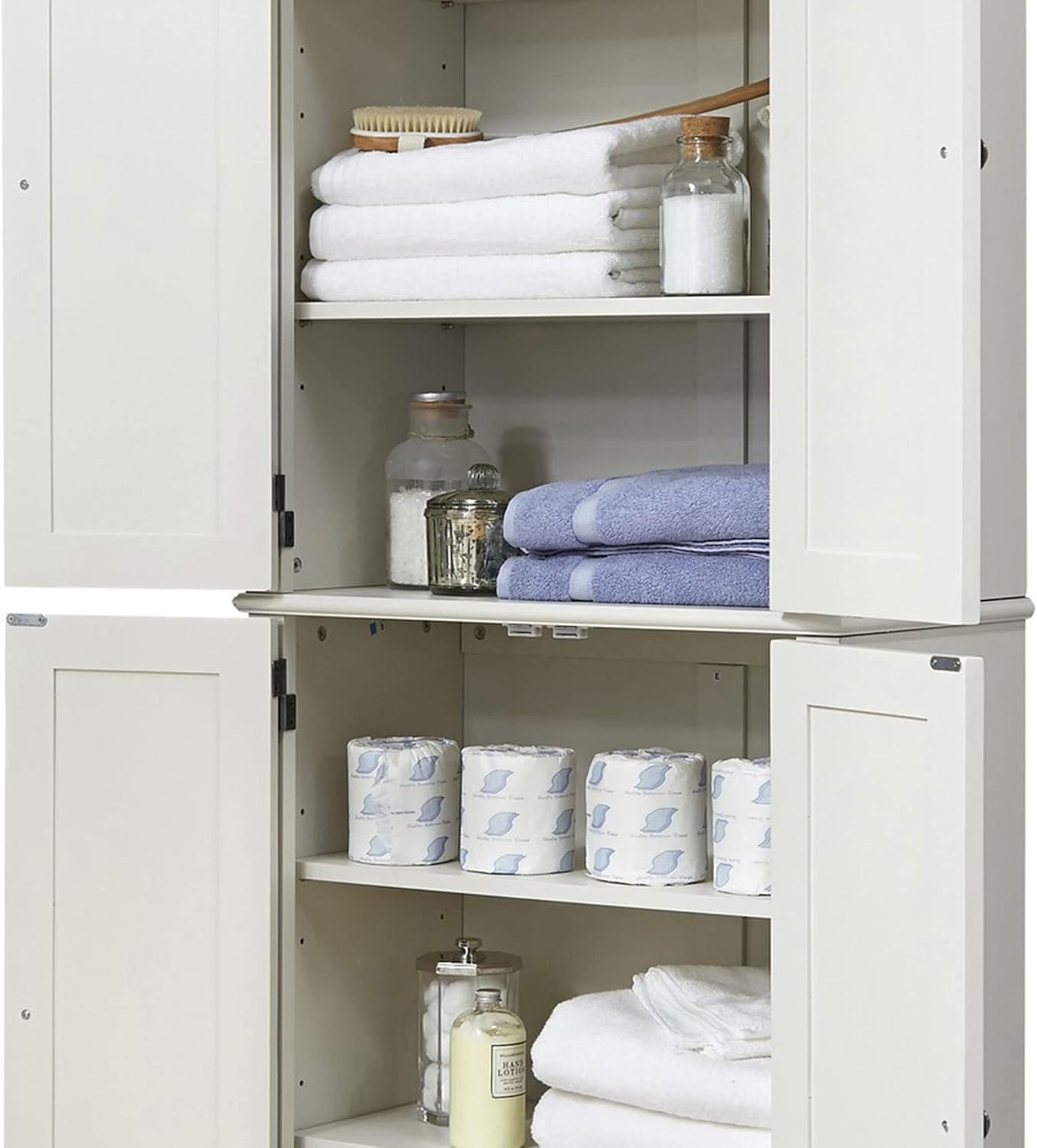 Homestyles Americana Off-White Pantry, 72"H