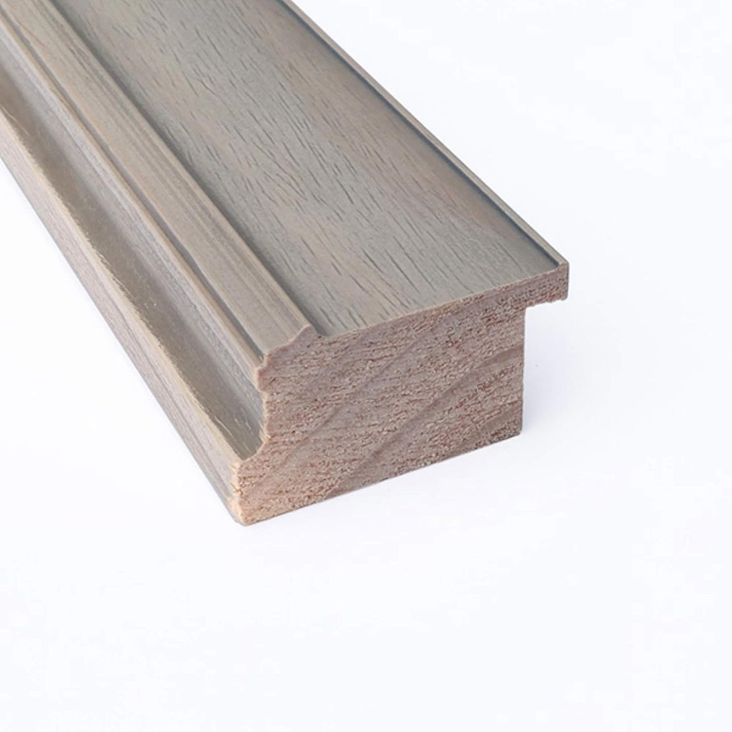 Amanti Art Grey Wall Mirror 28x22 Greywash Rectangle Bathroom Mirror for Wall Decor Living Room, Medium Country Rustic Wood Frame, Hangs Horizonally and Vertically, Bathroom Decor, Beveled Edge