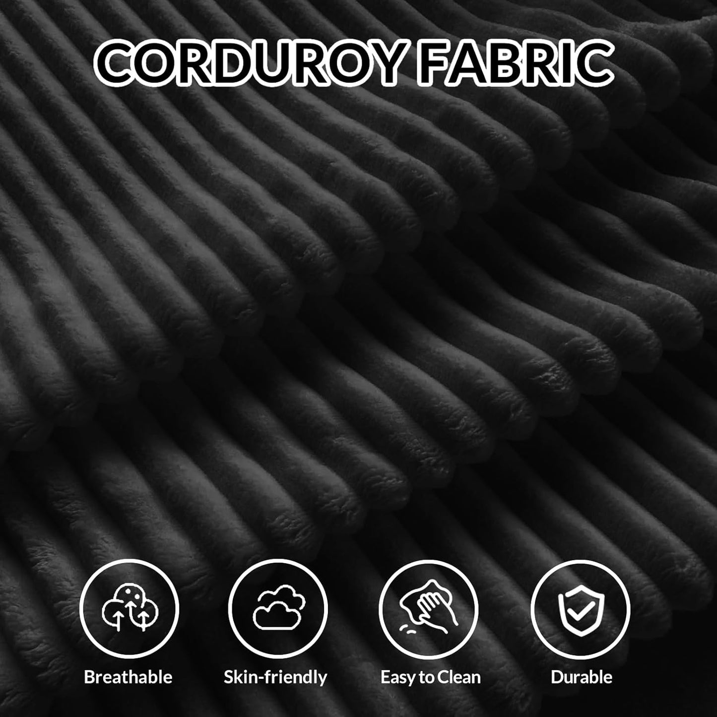 ANONER 103" Modular Sectional Sofa, L-Shaped Cloud Couch with Chaise, Corner Sofa with Deep Seat, Modern Minimalist Boneless Couch, Sectional Couches for Living Room, Apartment (Dark Grey)