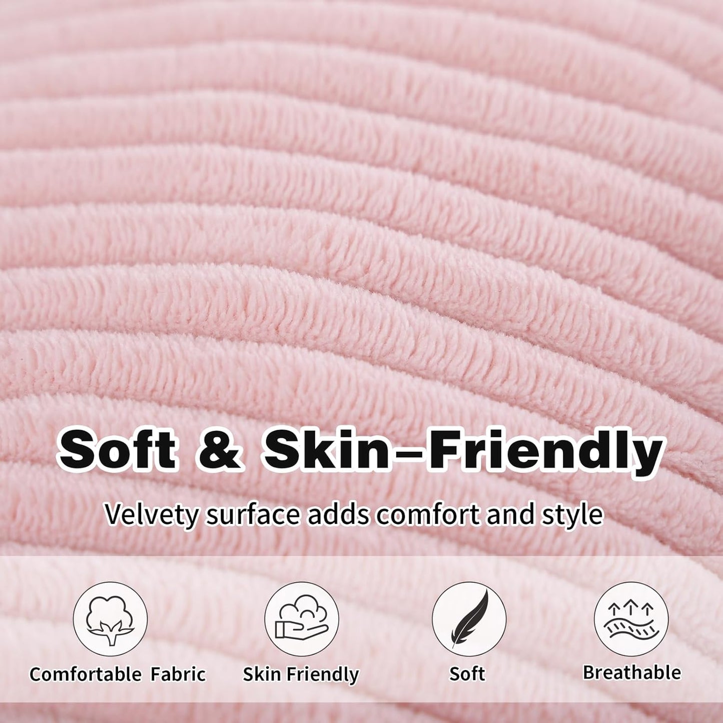 Welnow Accent Chair with Ottoman, Lounge Comfy Soft Leisure Metal Frame Reading Chair with Footrest, Upholstered Thick Cushion Seated Recliner Sofa for Living Room, Bedroom, Dorm, Pink