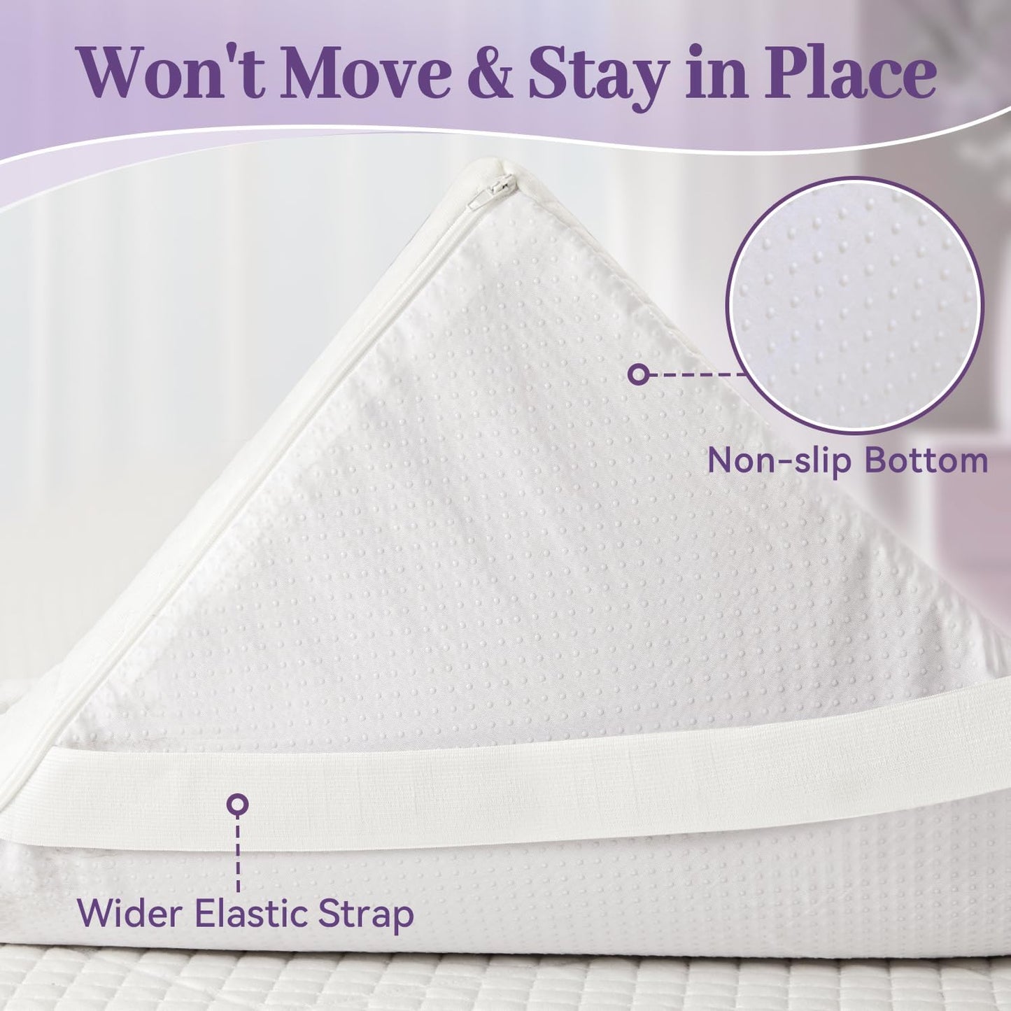 SINWEEK 2 Inch Gel Memory Foam Mattress Topper Twin Size, Ventilated High Density Pad for Back Pain, Bed Topper with Removable Soft Cover, CertiPUR-US Certified