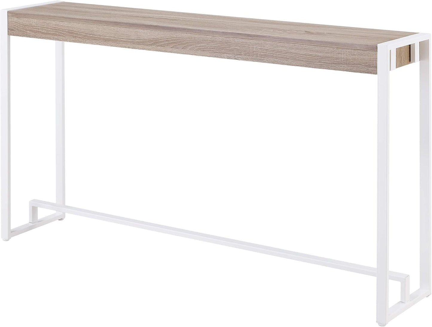 Holly & Martin Macen Console Tables Online - Mocha Gray with White Tables