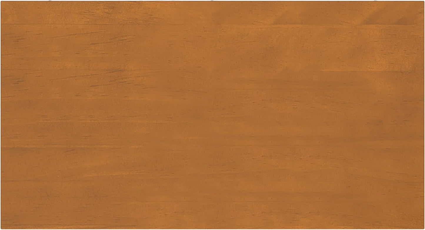 SIMPLIHOME Warm Shaker Bookcase - 72 inch Tall 5-Shelf Solid Wood Bookshelf in Light Golden Brown, Transitional Storage for Living Room, Study Room or Office with Adjustable Shelves and Tapered Legs