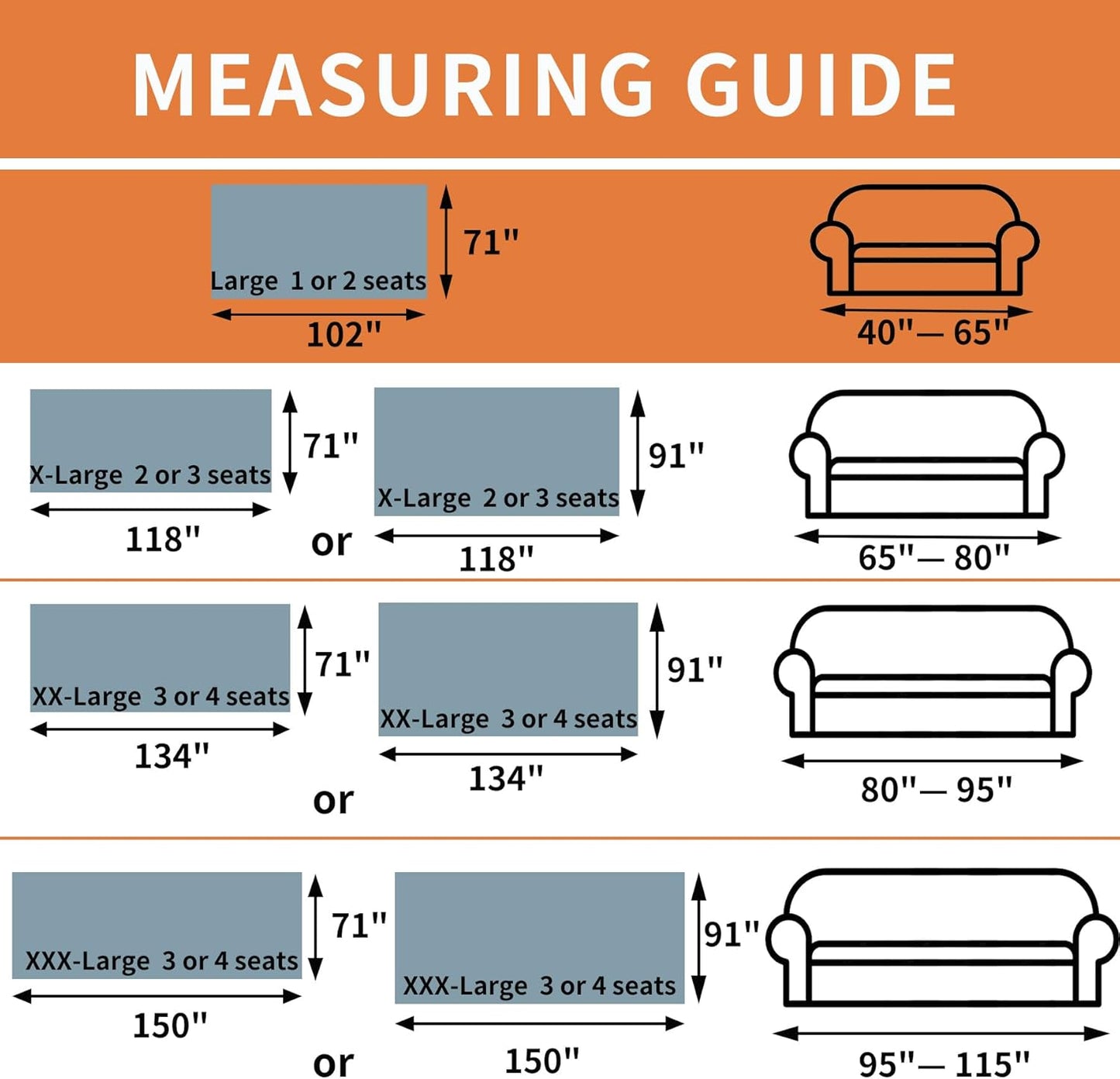 HAOMAIJIA Faux Fur Sofa Covers Couch Covers for 2 Cushion Couch Sofa Pet Friendly Soft Non Slip Couch Cover for Dogs Washable Sectional Couch Covers L Shape Furniture Protector (Navy Blue, 71"x102")