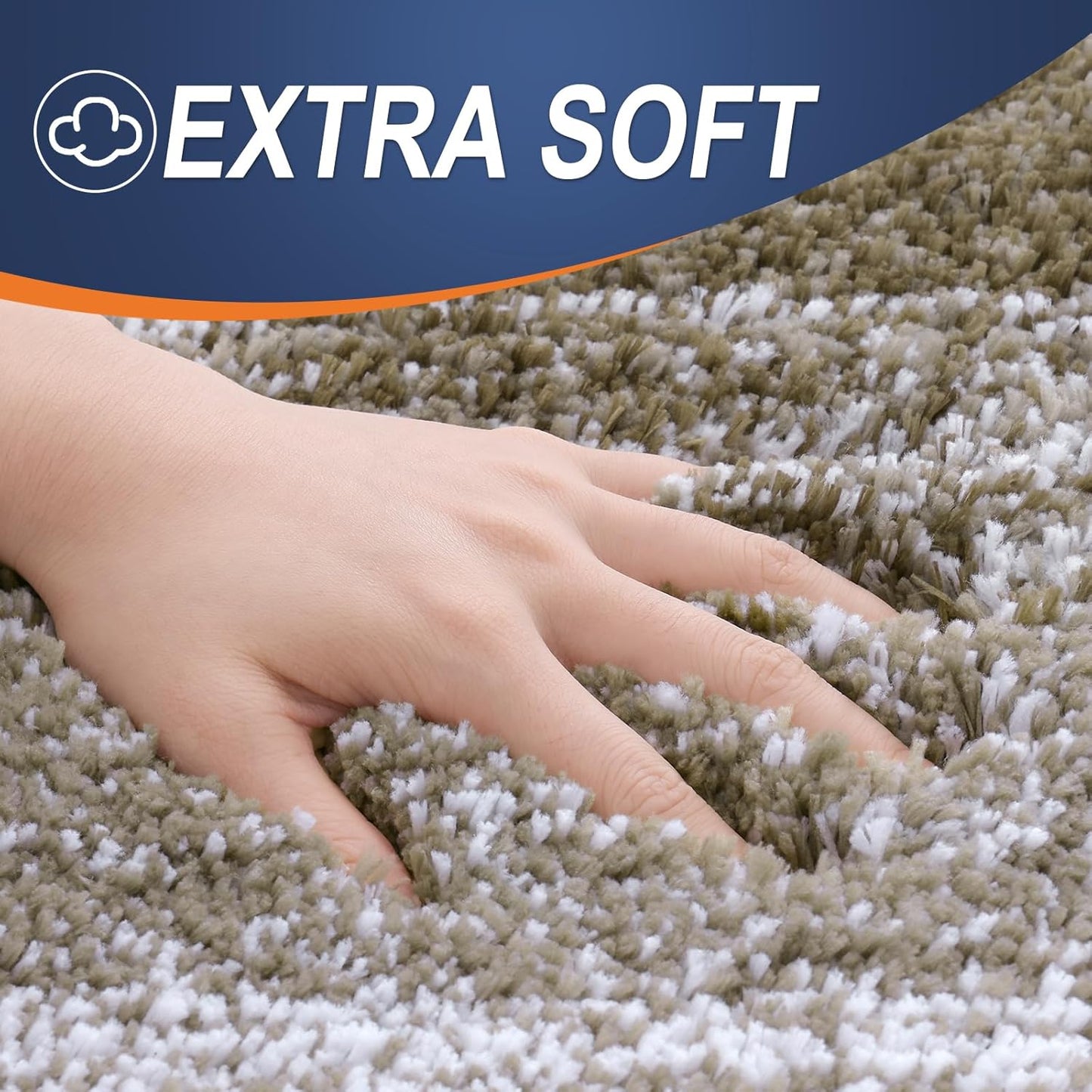 OLANLY Bathroom Runner Rugs 47x24, Extra Soft Absorbent Microfiber Bath Rugs, Rubber Backing, Quick Dry, Machine Washable Bath Mats for Bathroom Floor, Tub and Shower, Home Decor Accessories, Coffee