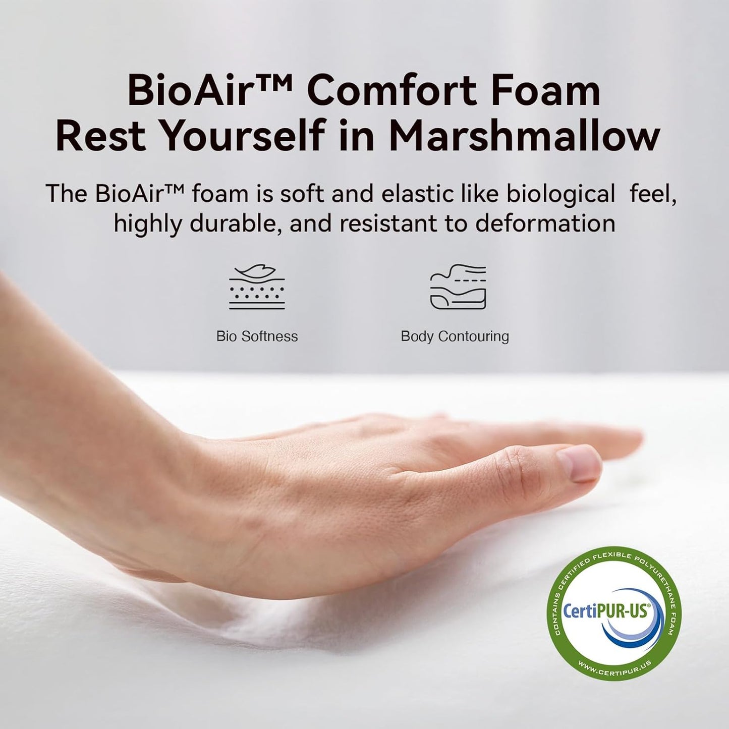 Novilla Full Size Mattress, 14 Inch Full Mattresses in a Box with Smarts™ Pocket Coil for Pressure Relief, Medium Firm Foam and Spring Hybrid Colchones with CertiPUR-US Certified