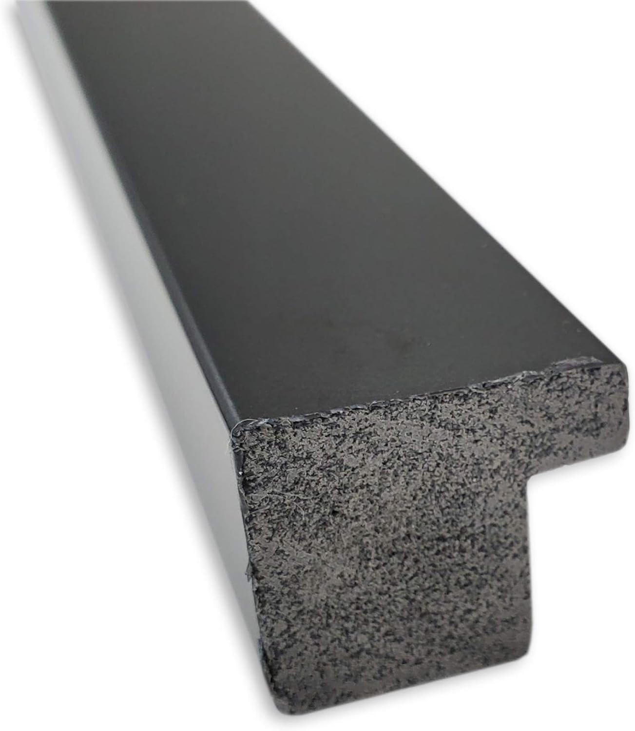 Amanti Art Black Bathroom Mirror for Over Sink, 26x38 Jet Black Rectangle Vanity Mirror, Large Modern Contemporary Frame, Hangs Horizonally and Vertically, Bathroom Wall Decor, Beveled Edge