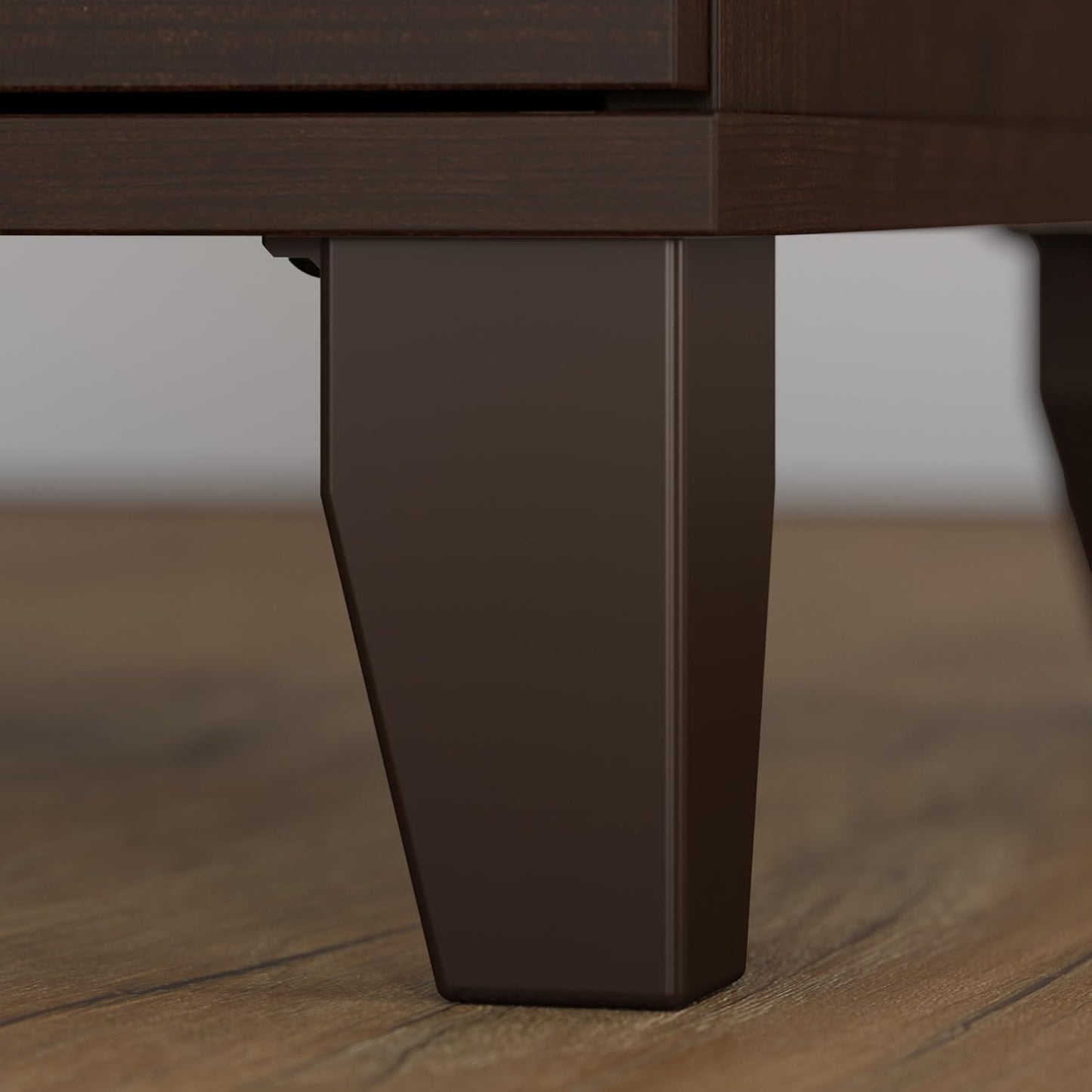 Bush Furniture Somerset 5 Shelf Bookcase in Mocha Cherry, Tall Bookshelf, Large Book Shelf for Living Room, Home Office, or Entryway