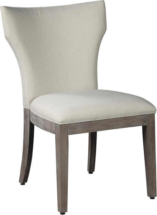Hekman Sedona Upholstered Side Chair - Cushioned Chair, Upholstered Seat and Back, Comfortable Seating, Heavyweight Linen, Stylish and Durable, Perfect for Dining Room, Living Room and Formal Venue