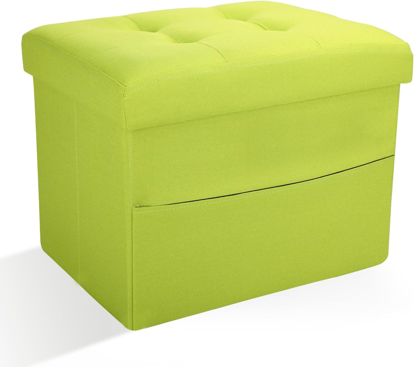 Ottoman Storage Ottoman Foot Rest Stool Foldable Bench with Storage Student Dormitory Bedroom and Entryway 17 X 13 X 13