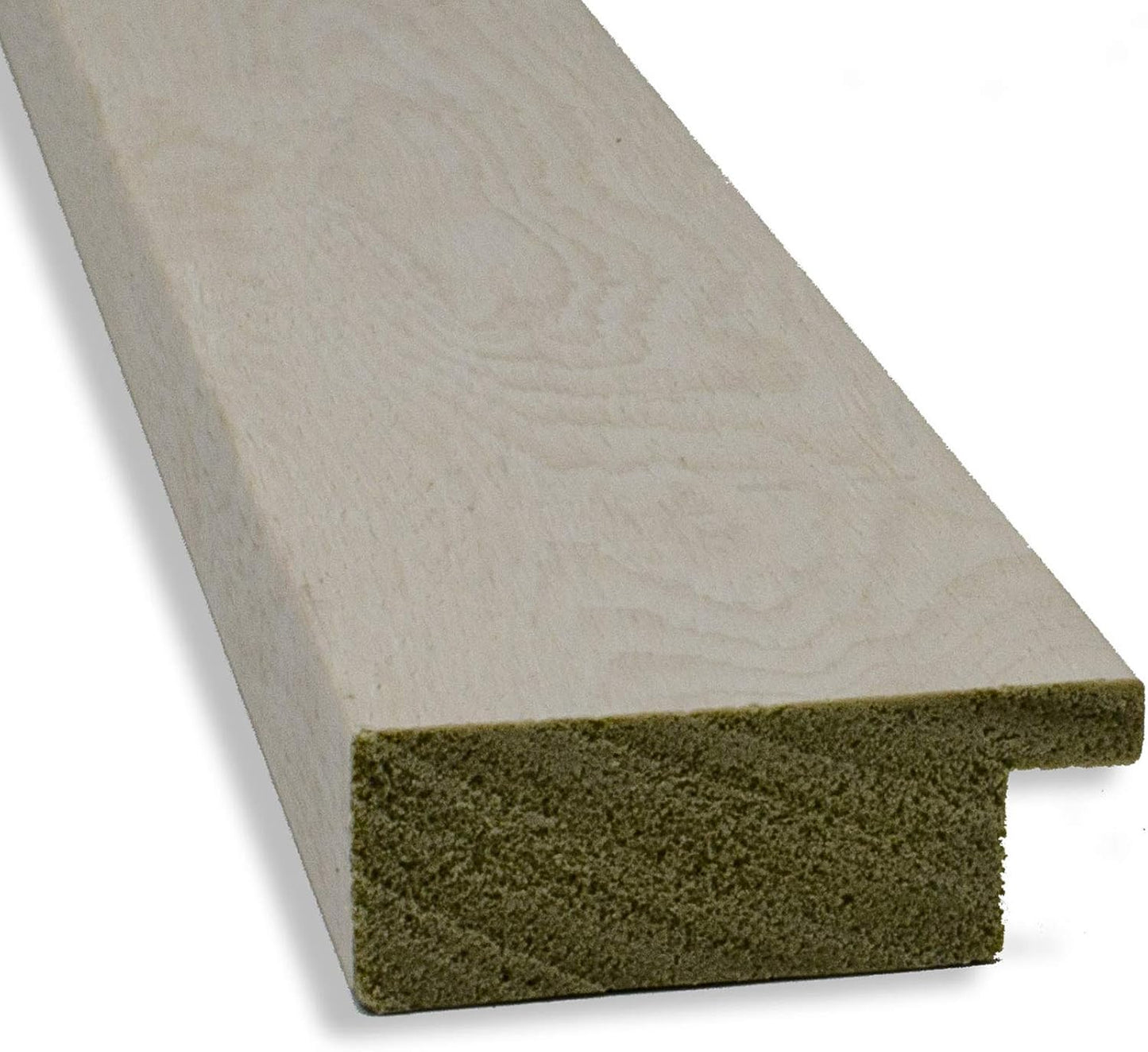 Amanti Art White Bathroom Mirror for Over Sink, 24x20 Rustic Plank White Narrow Rectangle Vanity Mirror, Small Rustic Farmhouse Frame, Hangs Horizonally and Vertically, Bathroom Wall Decor, Beveled