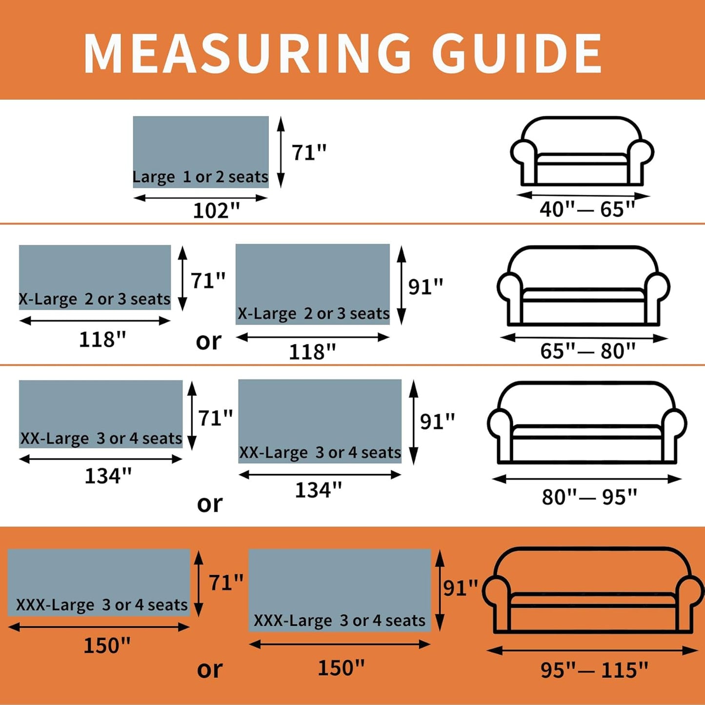 HAOMAIJIA Faux Fur Sofa Covers Couch Covers for 3 Cushion Couch Sofa Pet Friendly Soft Non Slip Couch Cover for Dogs Washable Sectional Couch Covers L Shape Furniture Protector (Off White, 71"x150")