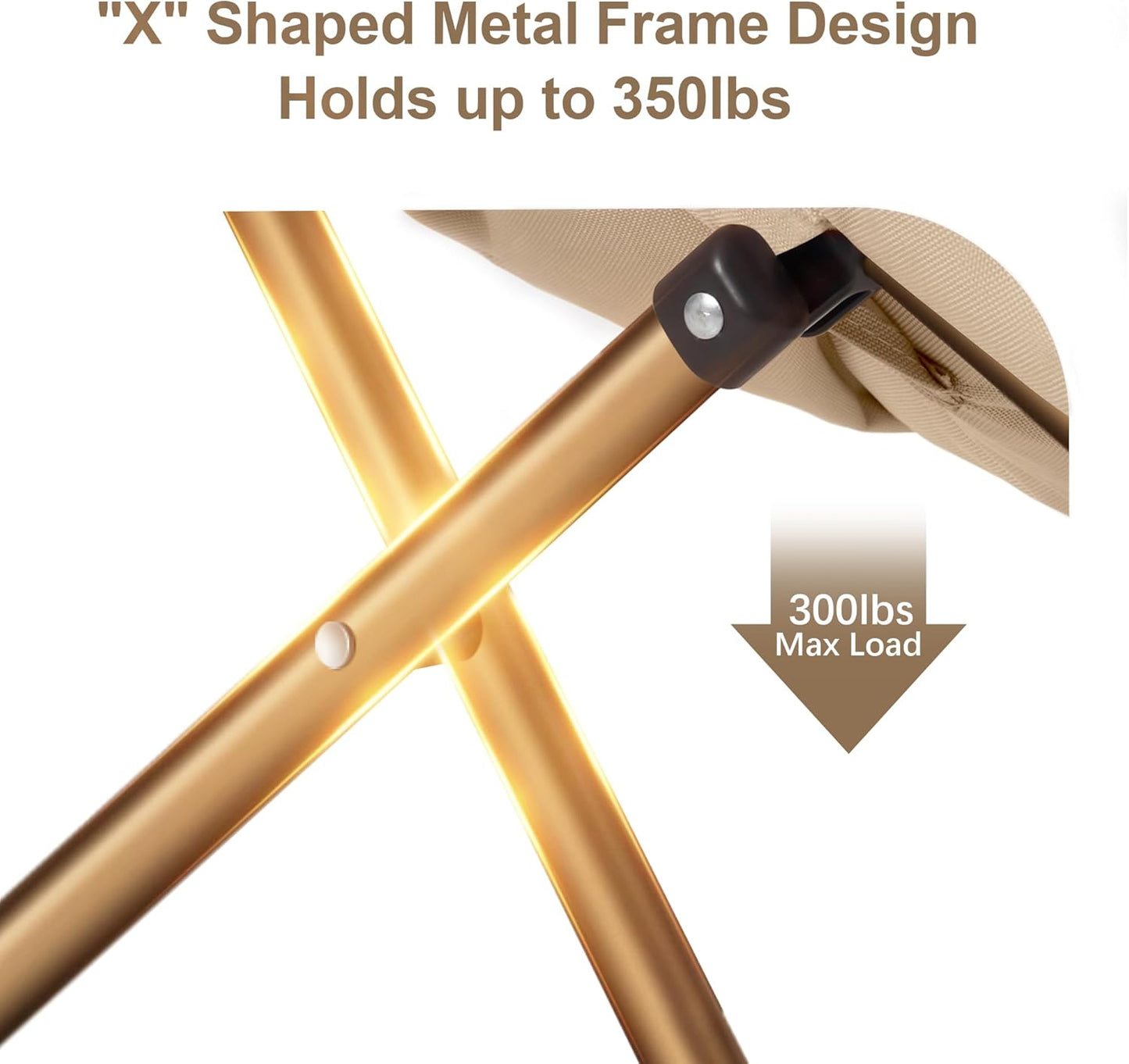 Comfy Saucer Chair for Adults, Foldable Living Room Chairs, Soft Faux Fur Lounge Chair for Bedroom, Reading Chairs, X-Large (Ottoman-Beige)