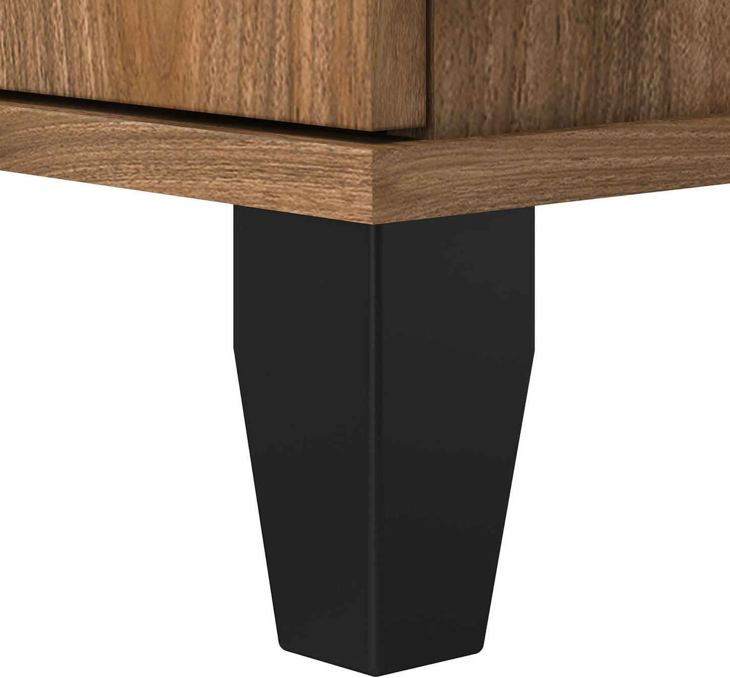 Bush Furniture Somerset 5 Shelf Bookcase in Fresh Walnut, Tall Bookshelf, Large Book Shelf for Living Room, Home Office, or Entryway