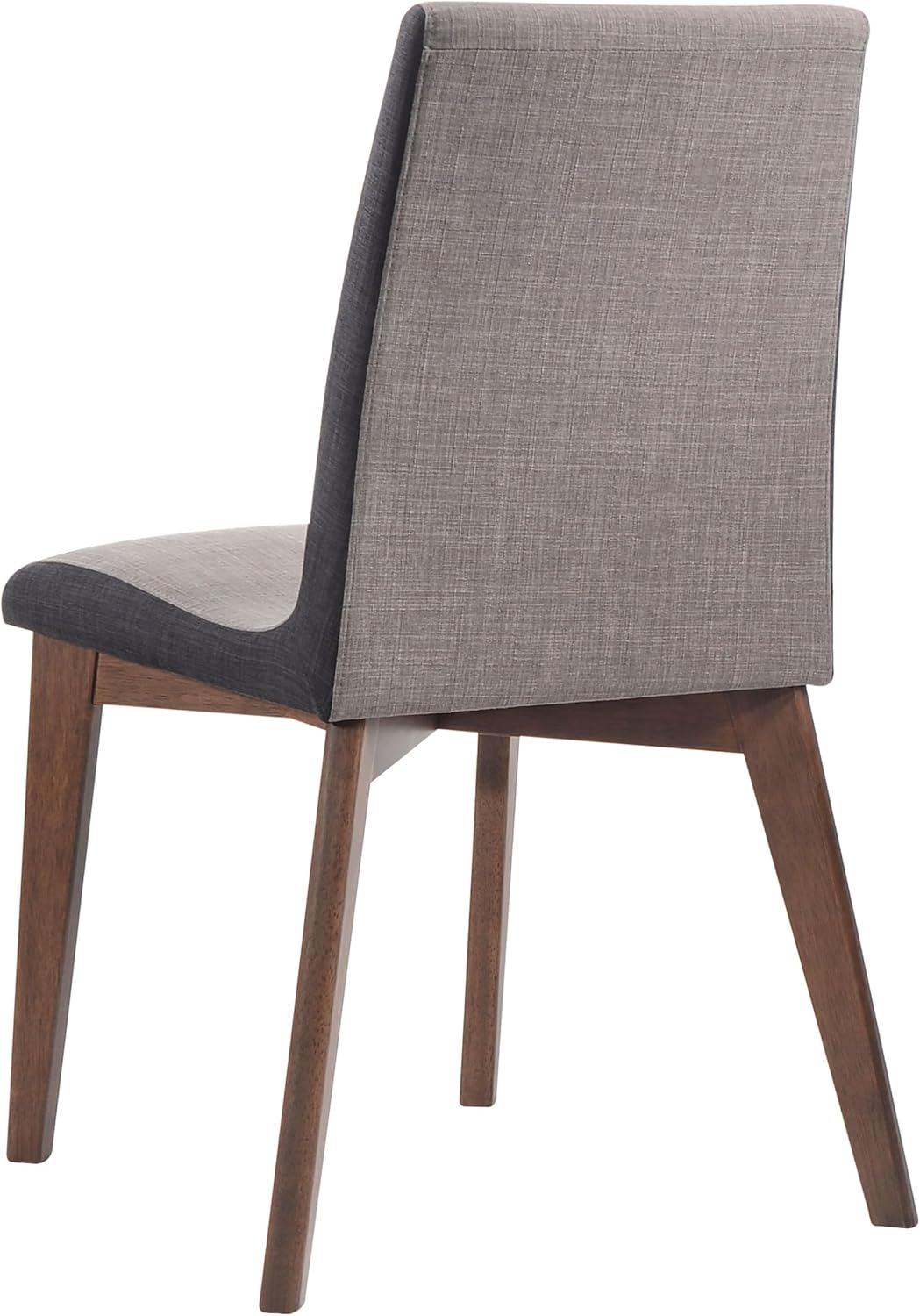 Coaster Home Furnishings - Redbridge - Wood & Fabric - Set of 2 Upholstered Armless Dining Chairs with Soft Cushioned Seating - Home Kitchen & Dining Room - Walnut - 106592
