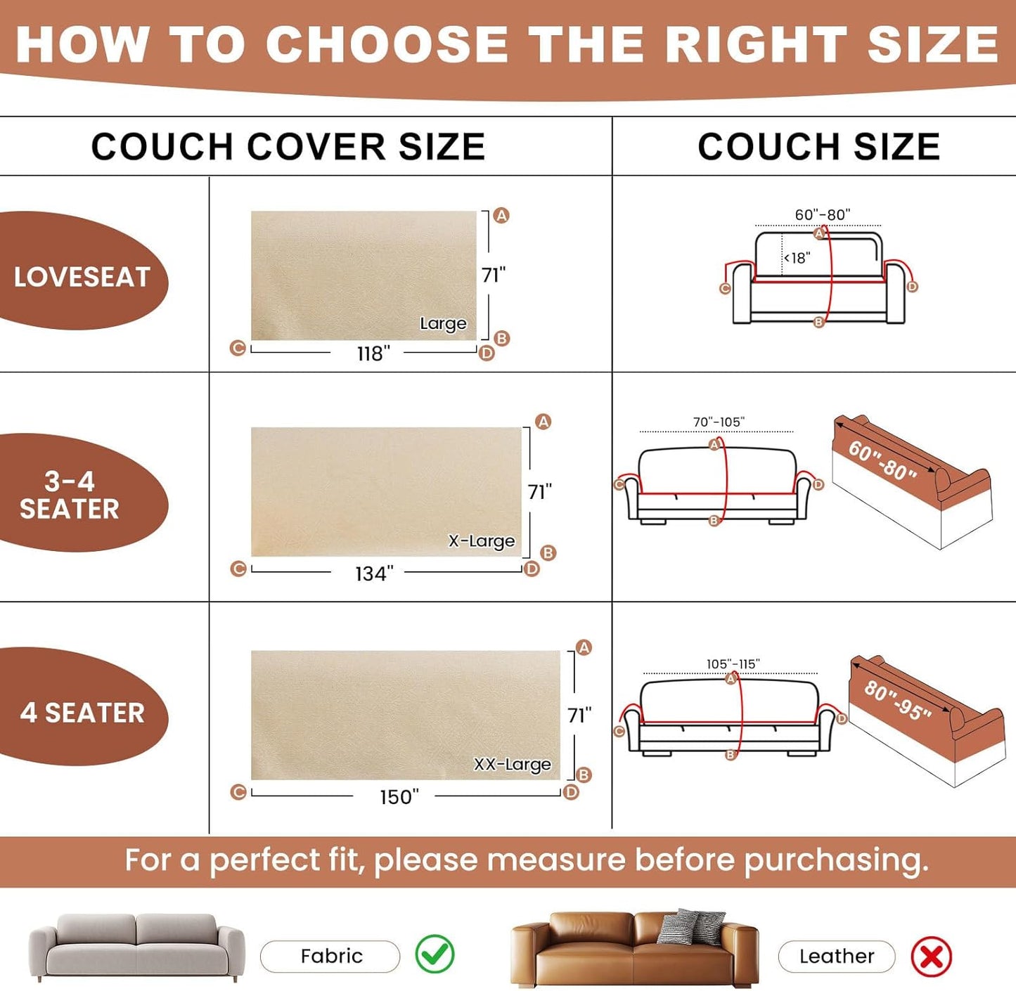 STACYPIK Thick Beige Jacquard Floral Couch Cover for Dogs, Washable Boho Couch Covers, Non Slip Couch Sofa Cover, Couch Cover 3 Cushion Sofa with Tassels, Furniture Protector for Living Room-71X134IN