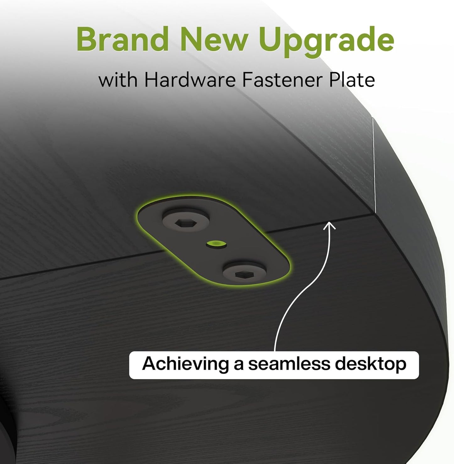 LITTLE TREE Round Dining Table for 4-6, 47 Inches with Wooden Pedestal Base, Black Dinner Table for Dining Room, Kitchen, Living Room