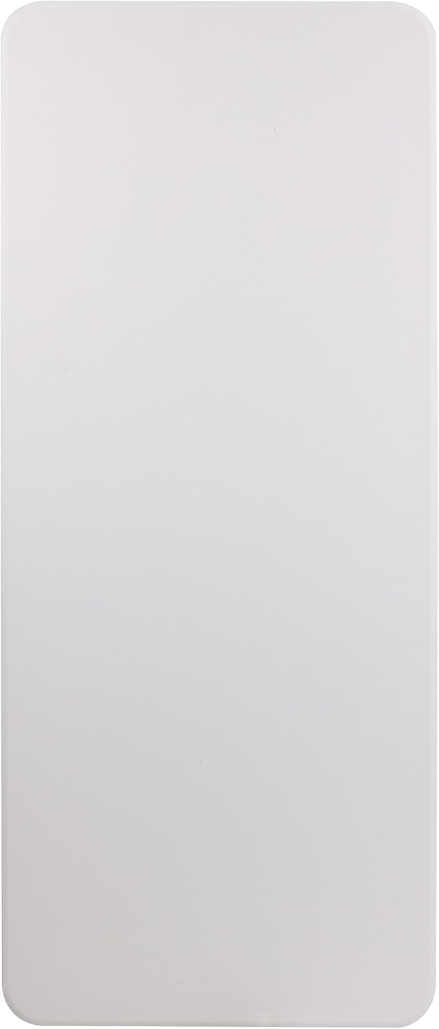 Flash Furniture Elon 6' Rectangular All-Occasion Plastic Folding Event Table, Folding Banquet Table for Indoor/Outdoor Events, White