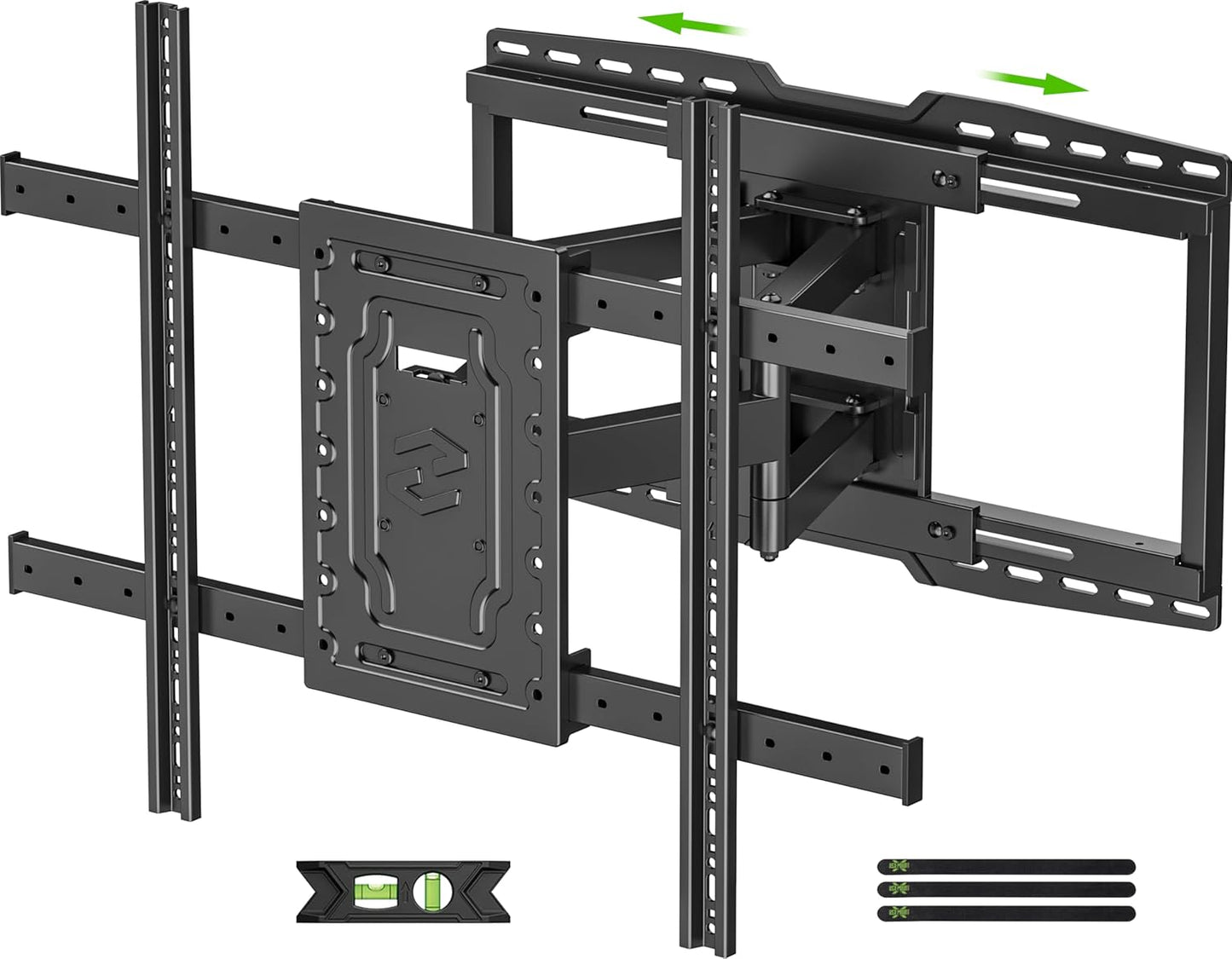 USX MOUNT Heavy Duty TV Wall Mount for 32-105" TVs up to 165lbs with 8" Sliding Design,Ultra-Large Mount for up to 24" Studs with Swivel,Tilt&Leveling,Pre-Assembled Monitor Bracket Max VESA 800x600mm