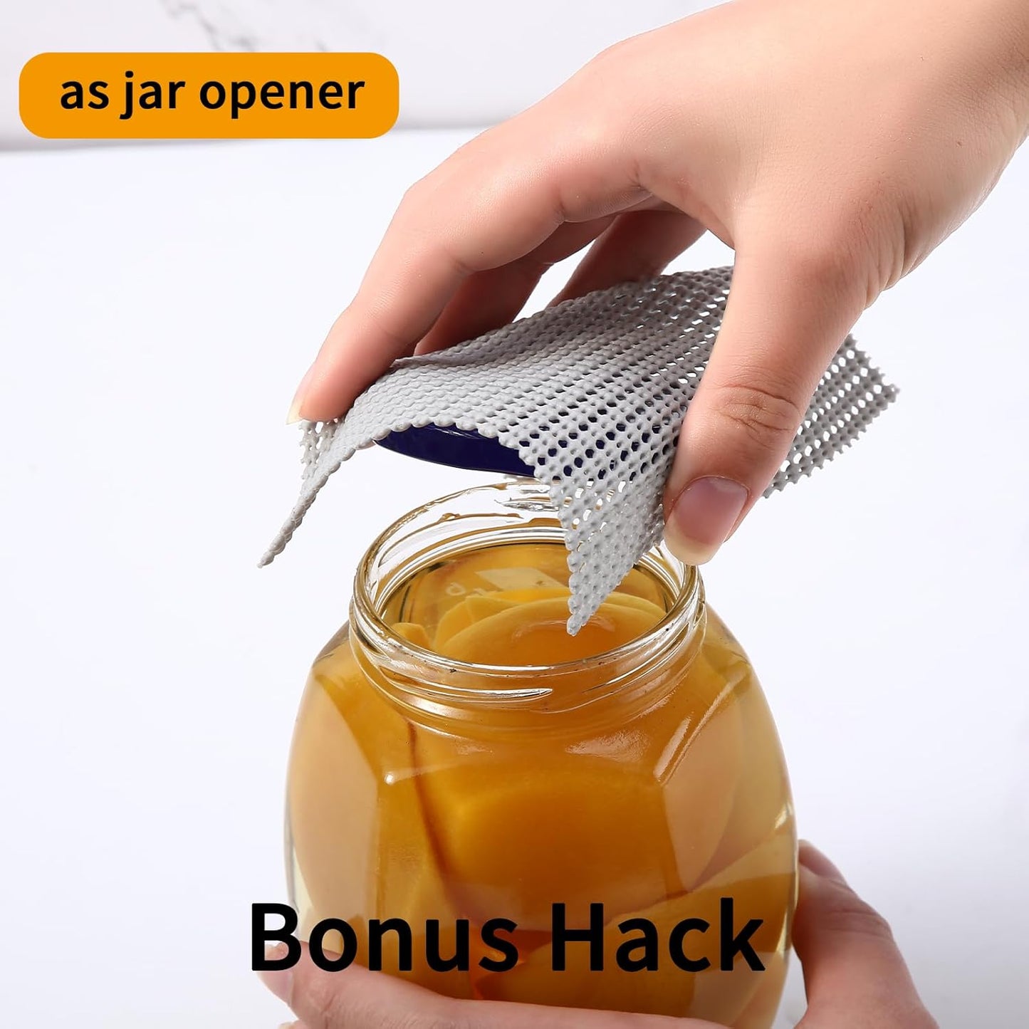 iwtmm Drawer Shelf and Cabinet Liners Non-Adhesive Extra Strong Grip - Keep Items in Place for Kitchen, Bathroom, Office & Wardrobe, Heavy Duty Anti-Slip Liners for Cabinets, Cupboards, Drawers