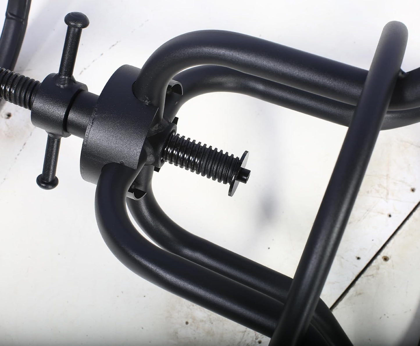 LOKKHAN Industrial Bar Stools-Swivel Leather Metal Bar Stool-20-27 Inch Tall Counter Height-Adjustable Kitchen Stool Dining Chair Cafe Stools (Set of 2)