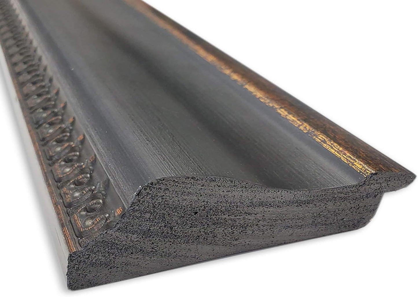 Amanti Art Black Bathroom Mirror for Over Sink, 28x34 Thomas Black Bronze Rectangle Vanity Mirror, Large Traditional Frame, Hangs Horizonally and Vertically, Bathroom Wall Decor, Beveled Edge