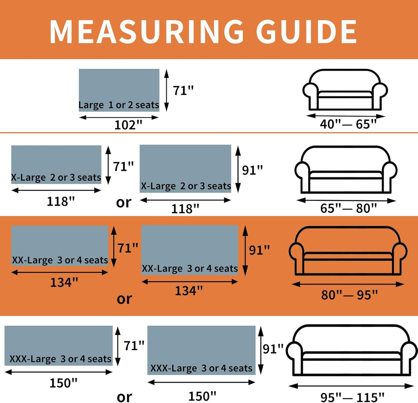 HAOMAIJIA Faux Fur Sofa Covers Couch Covers for 3 Cushion Couch Sofa Pet Friendly Soft Non Slip Couch Cover for Dogs Washable Sectional Couch Covers L Shape Furniture Protector (Off White, 91"x134")